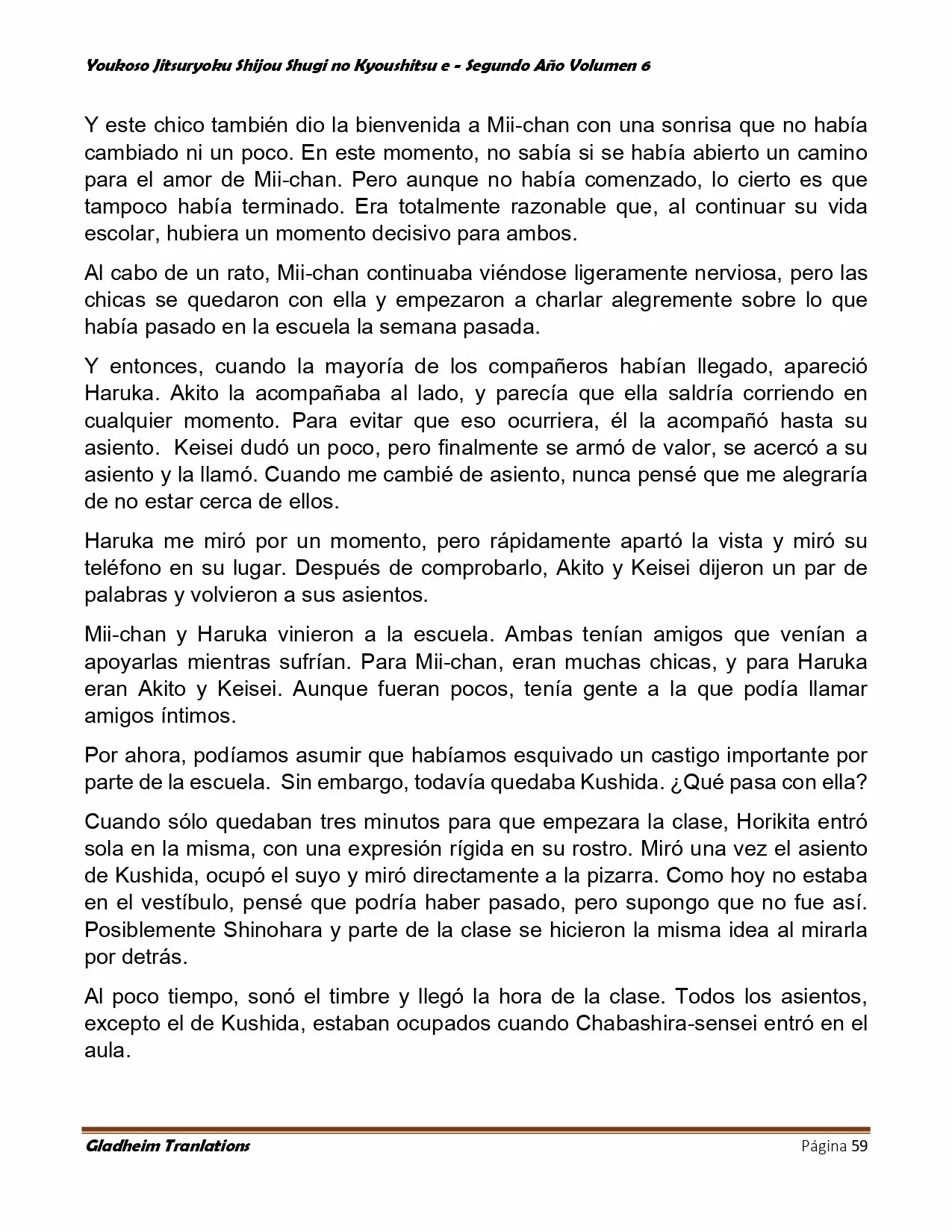 Página 59 del Manga