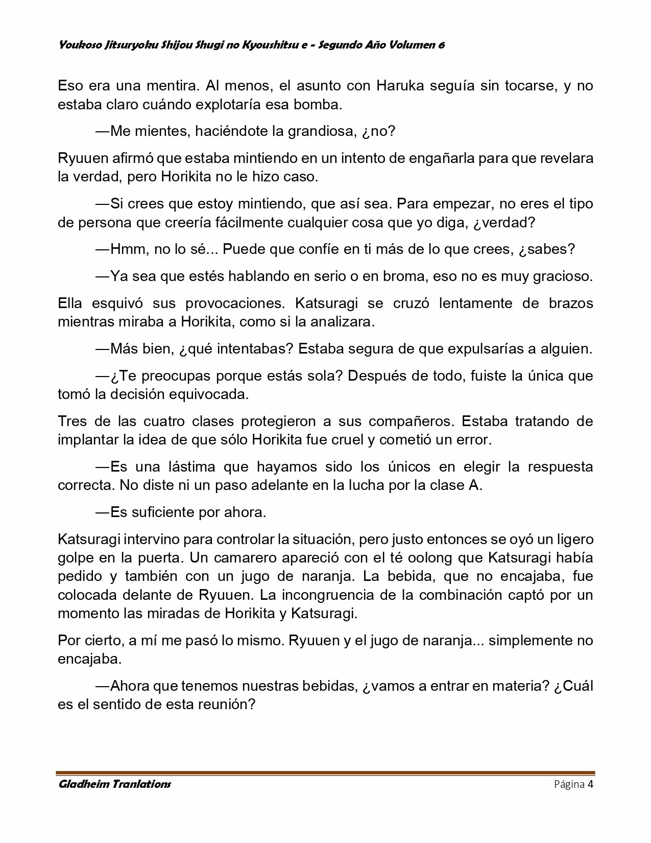 Página 4 del Manga