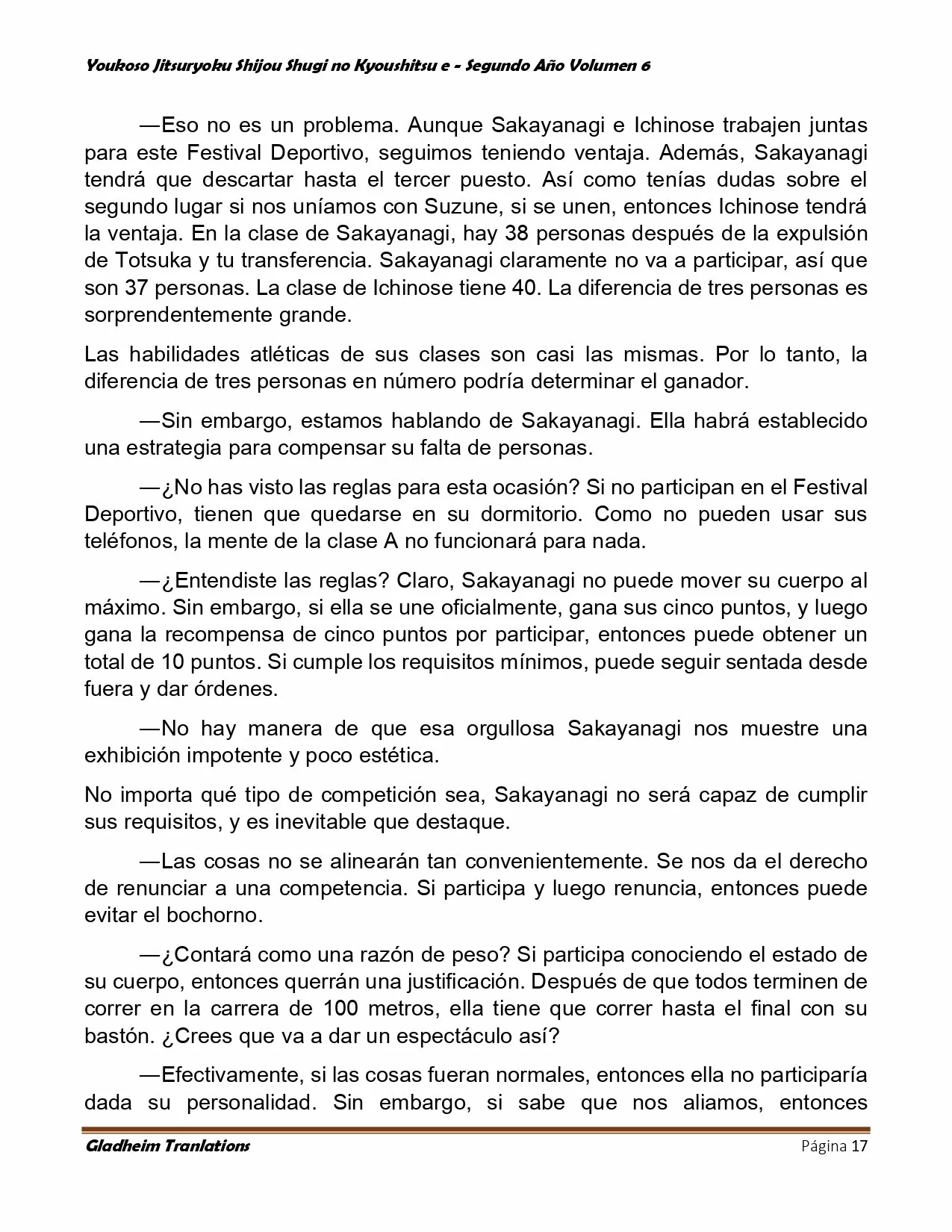 Página 17 del Manga