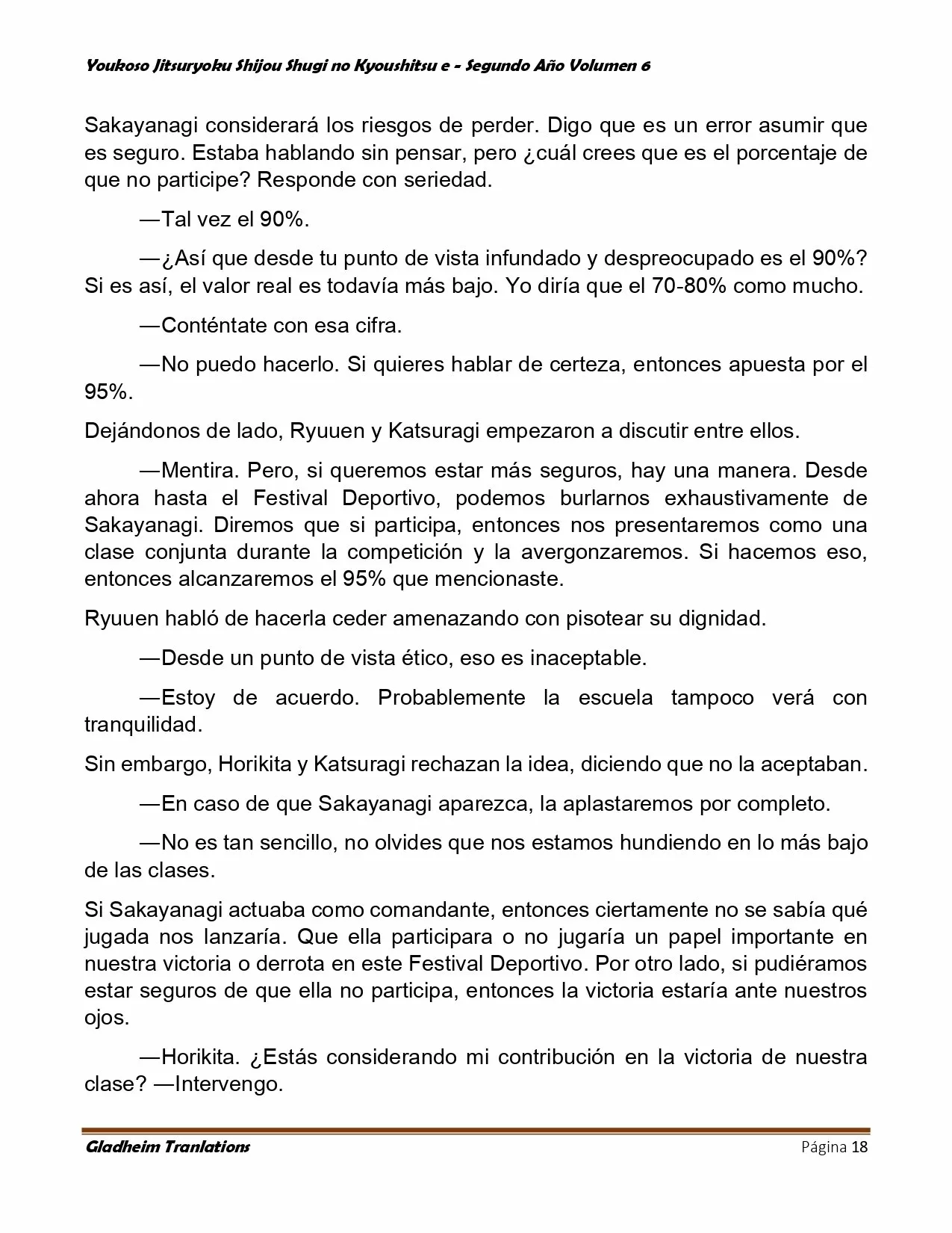 Página 18 del Manga