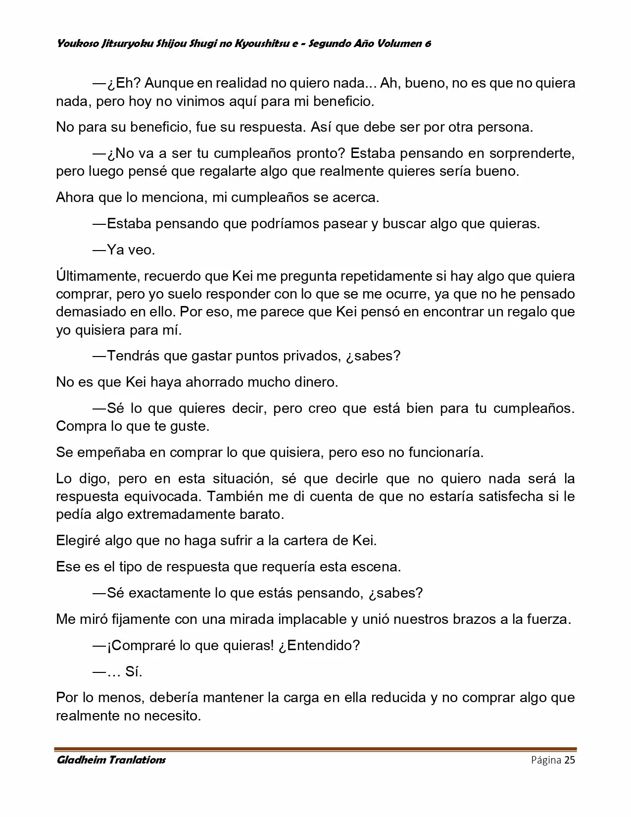 Página 25 del Manga