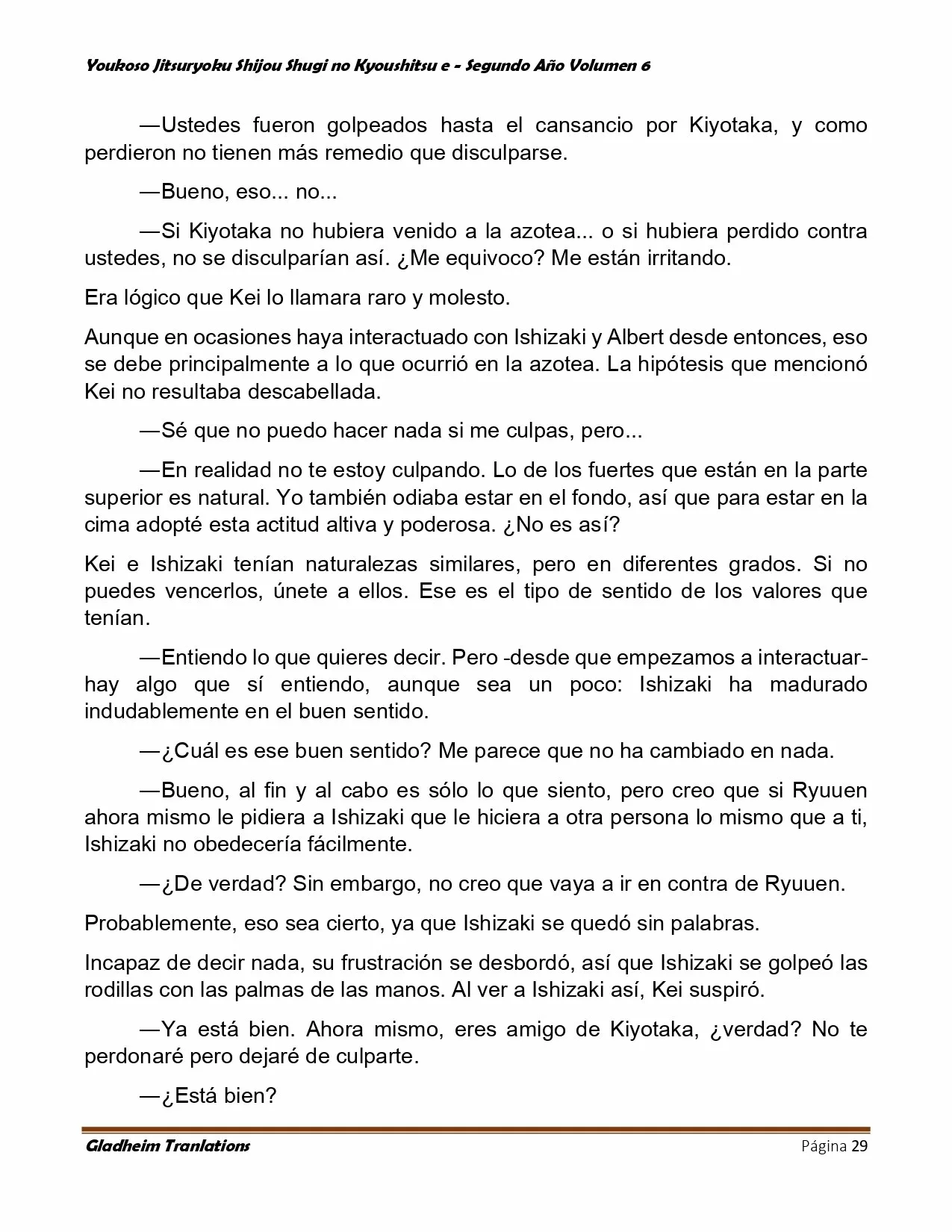 Página 29 del Manga