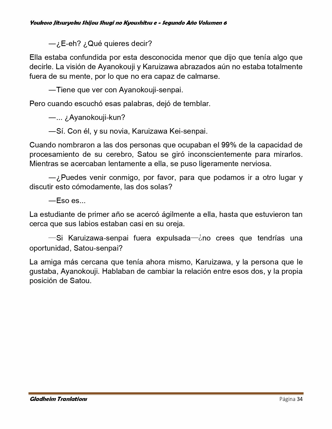 Página 34 del Manga