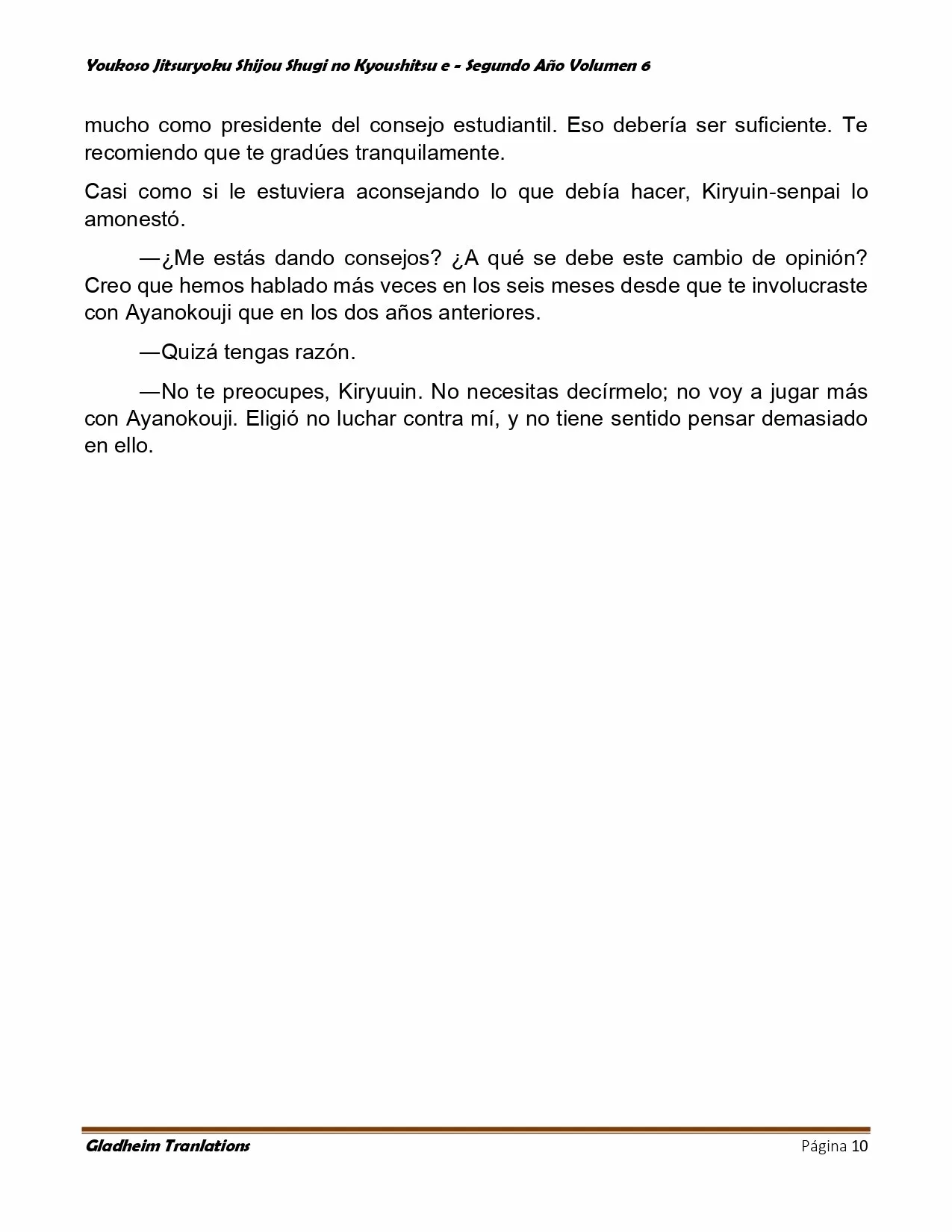 Página 10 del Manga