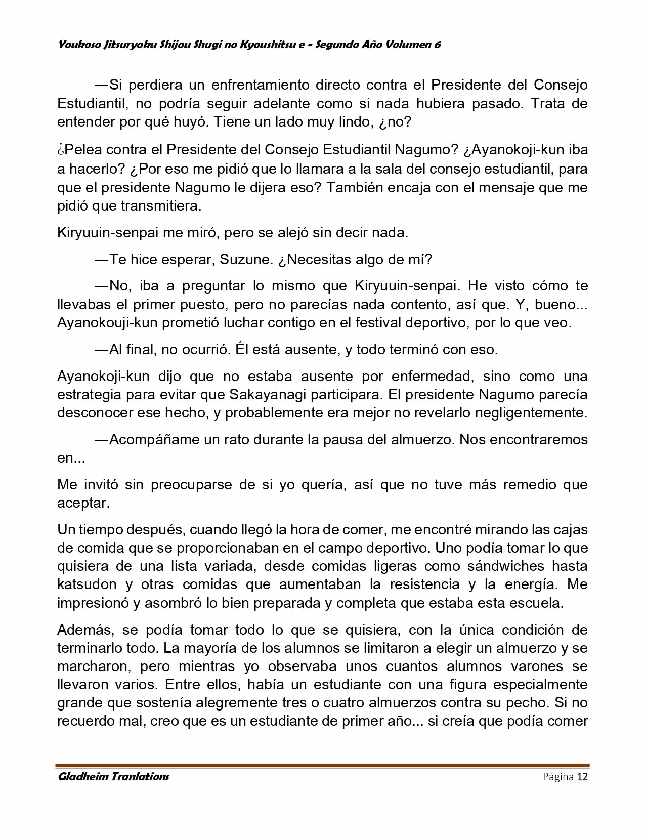 Página 12 del Manga