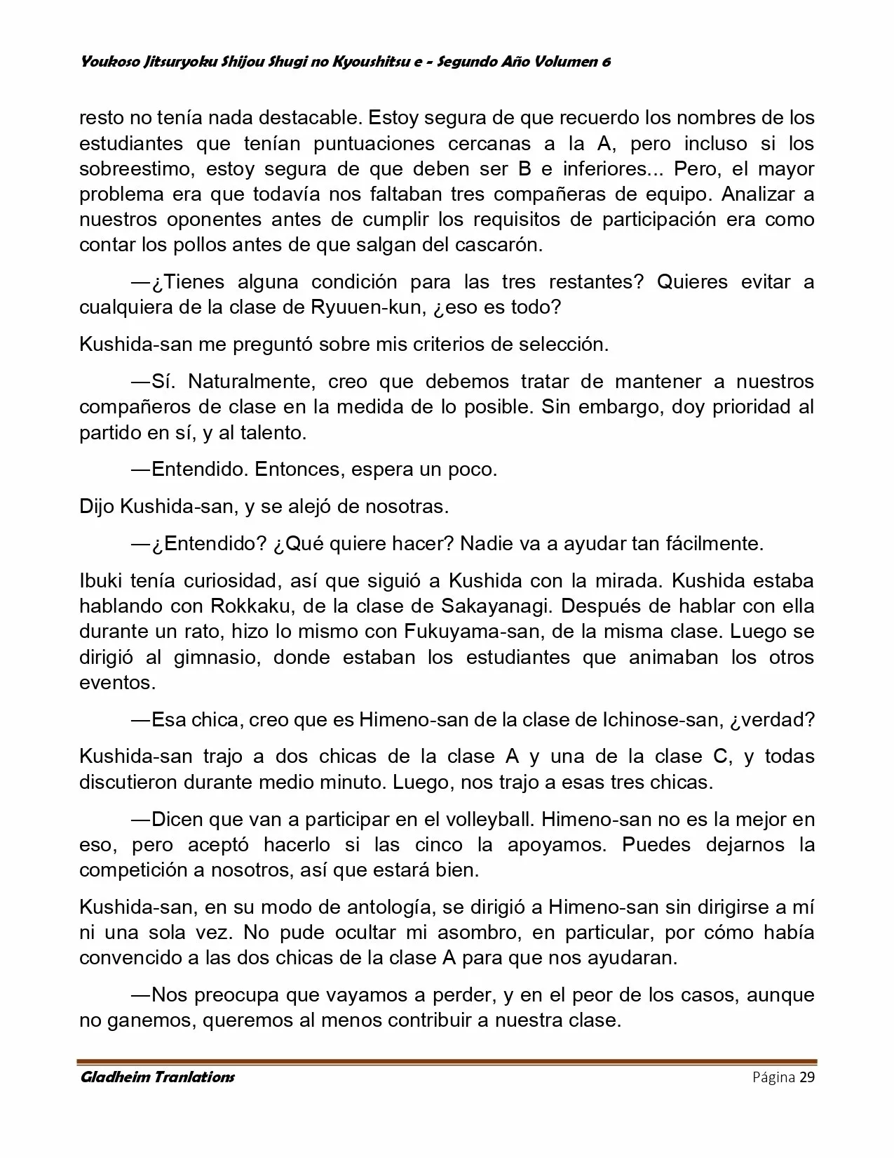 Página 29 del Manga