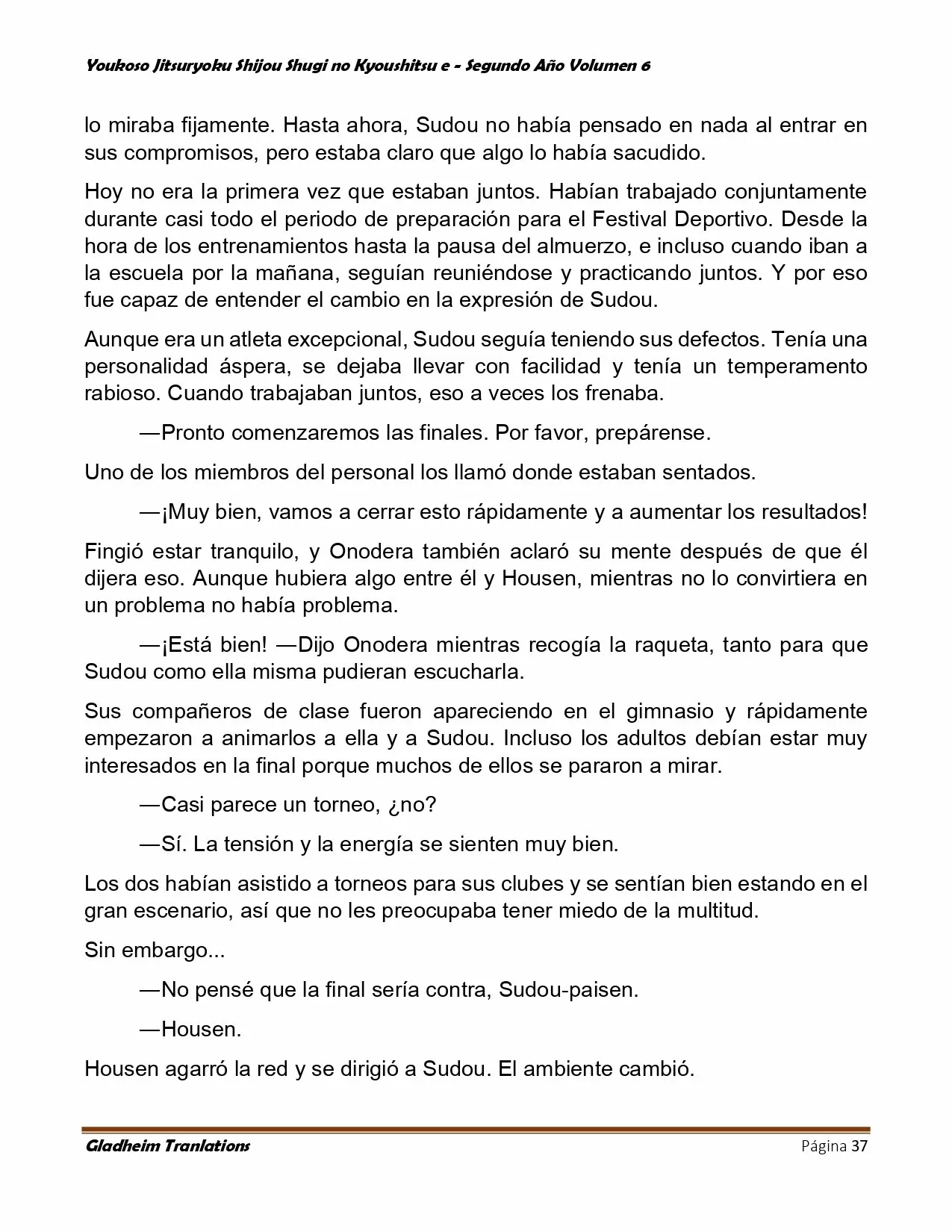 Página 37 del Manga