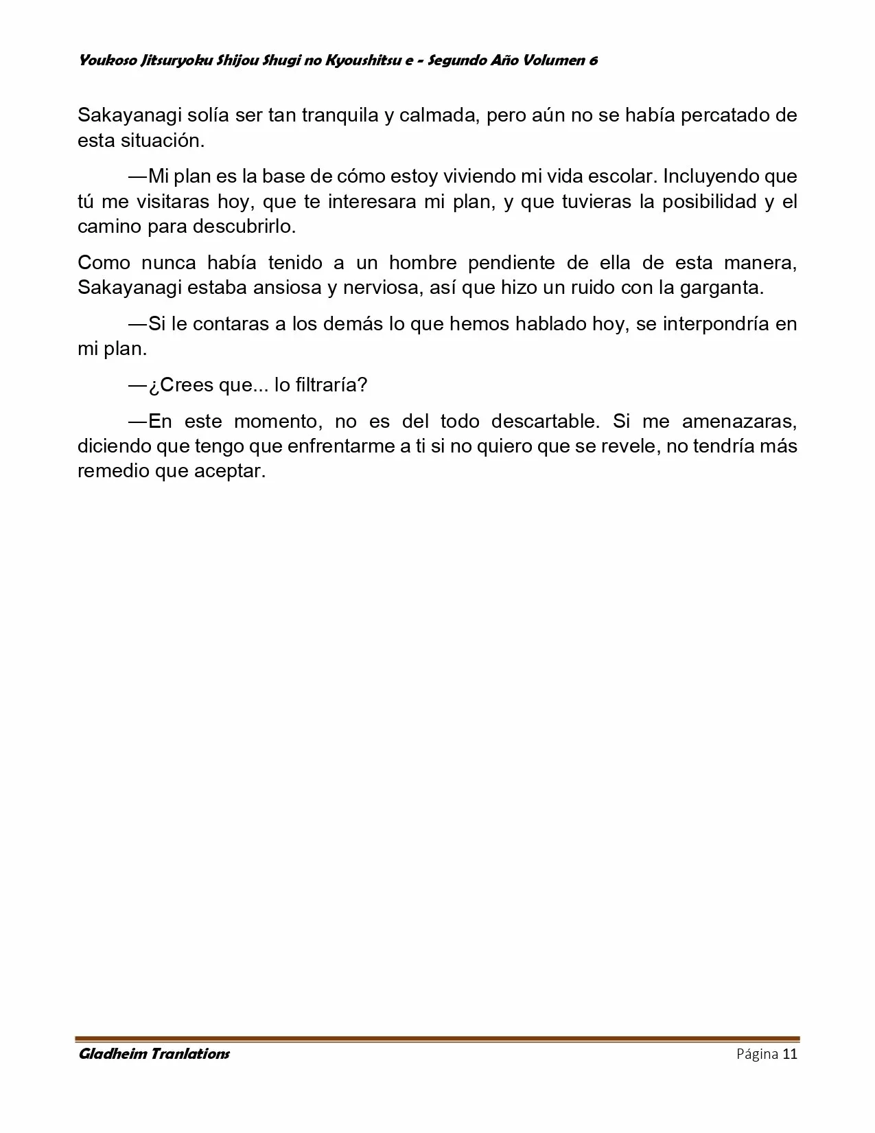 Página 11 del Manga