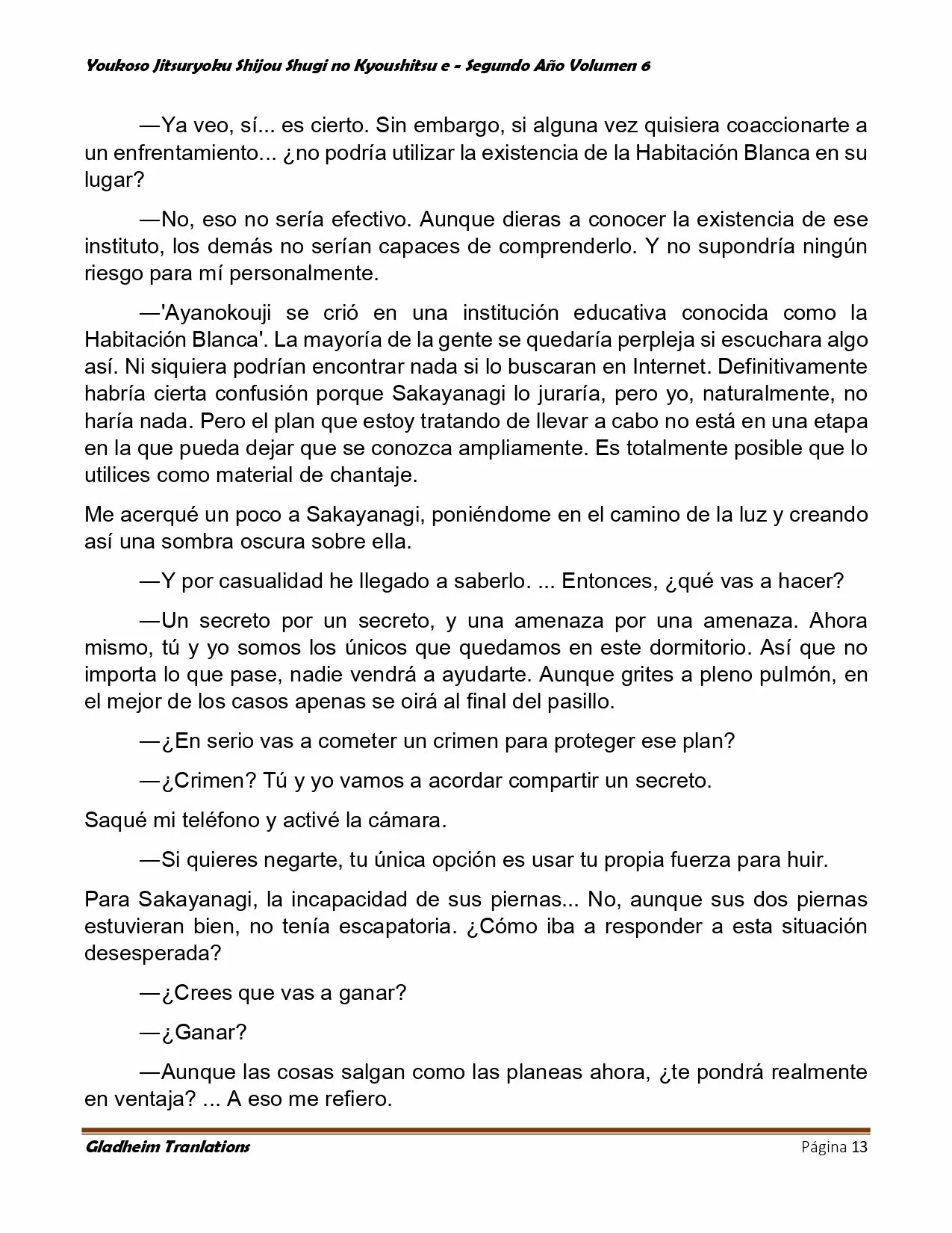 Página 13 del Manga