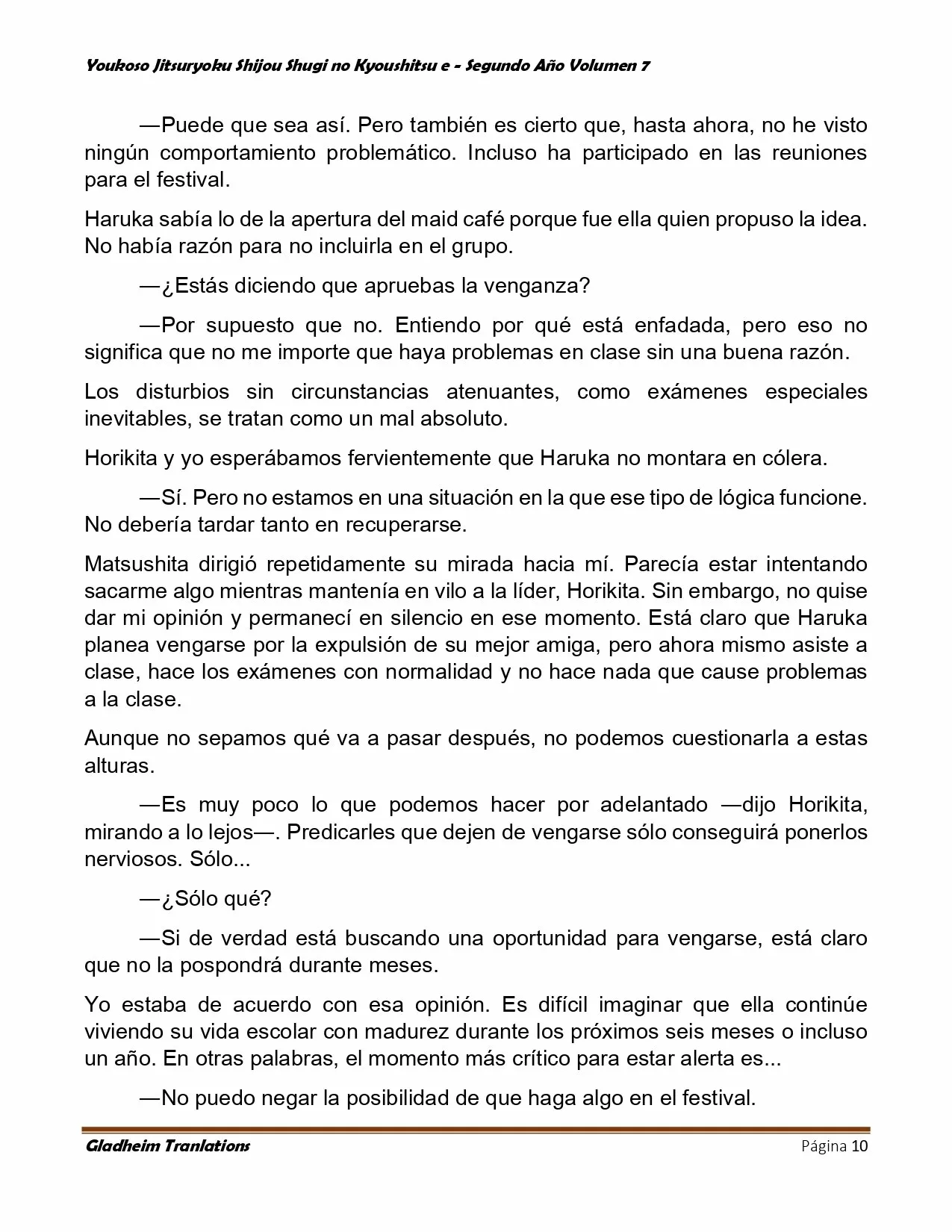Página 10 del Manga