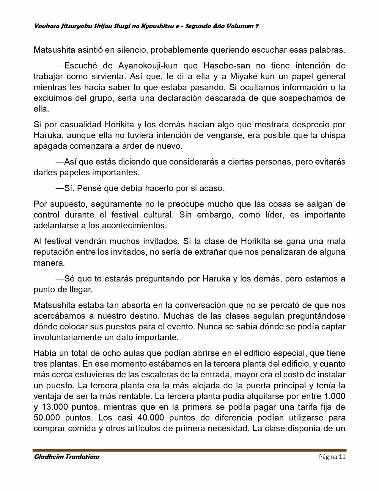 Página 11 del Manga