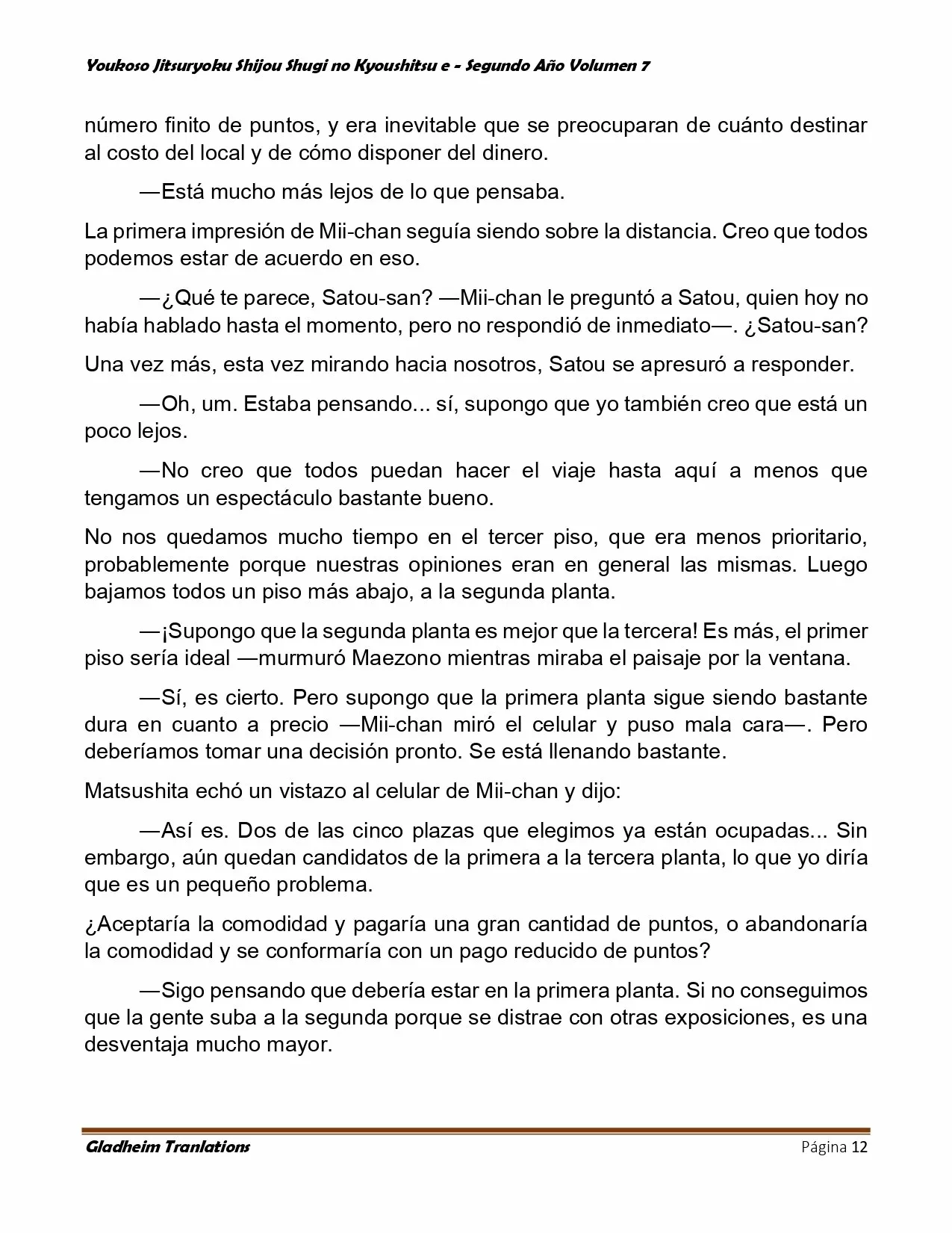 Página 12 del Manga