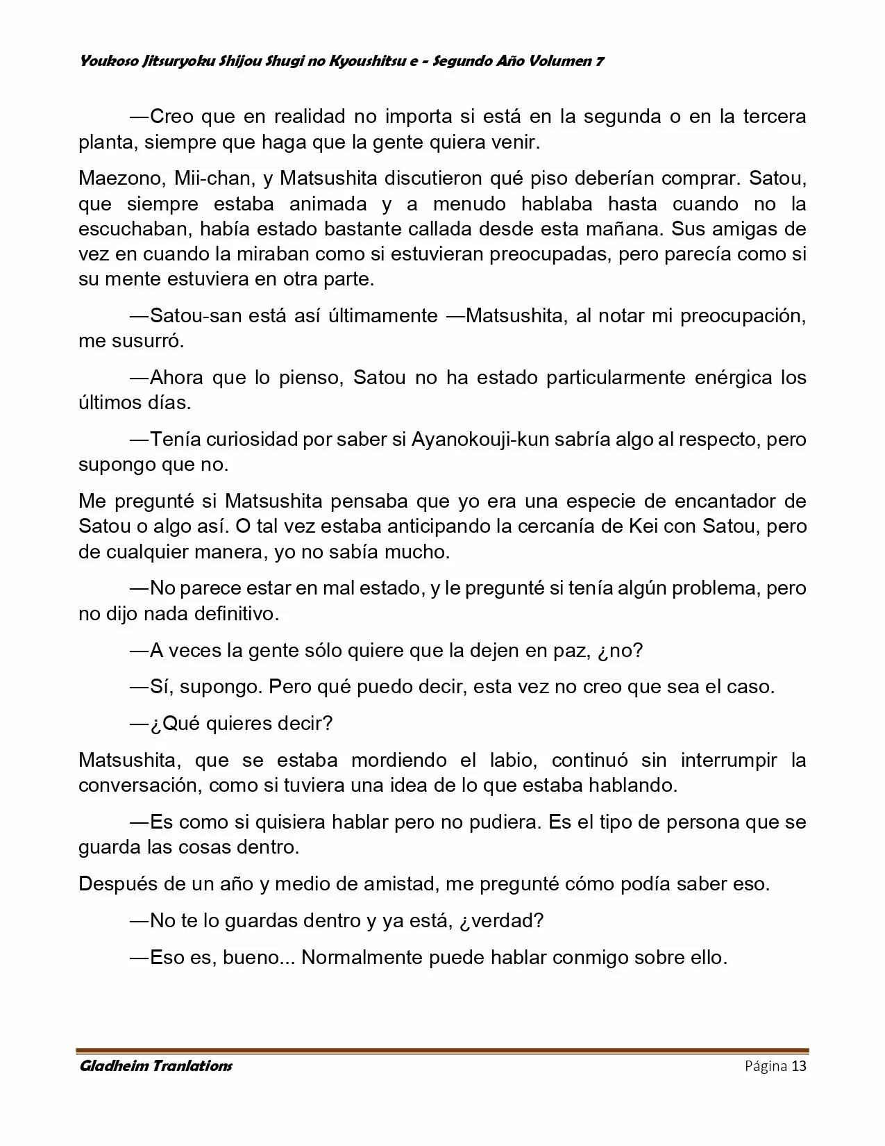 Página 13 del Manga