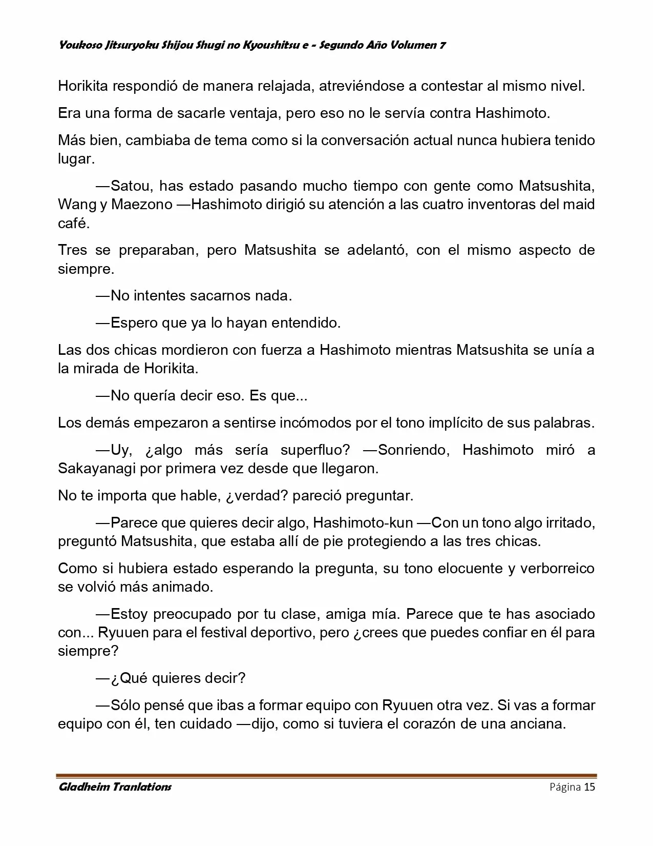 Página 15 del Manga