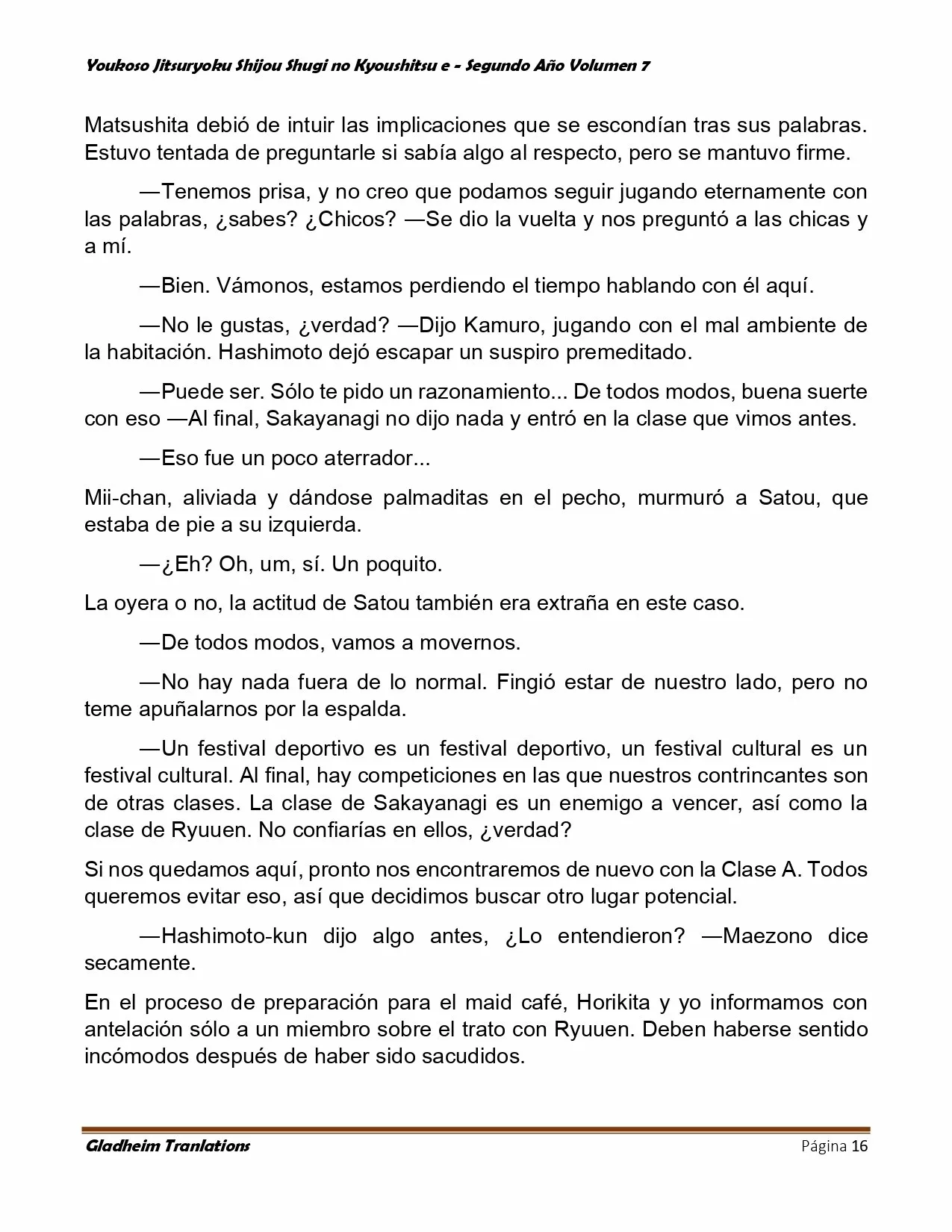 Página 16 del Manga