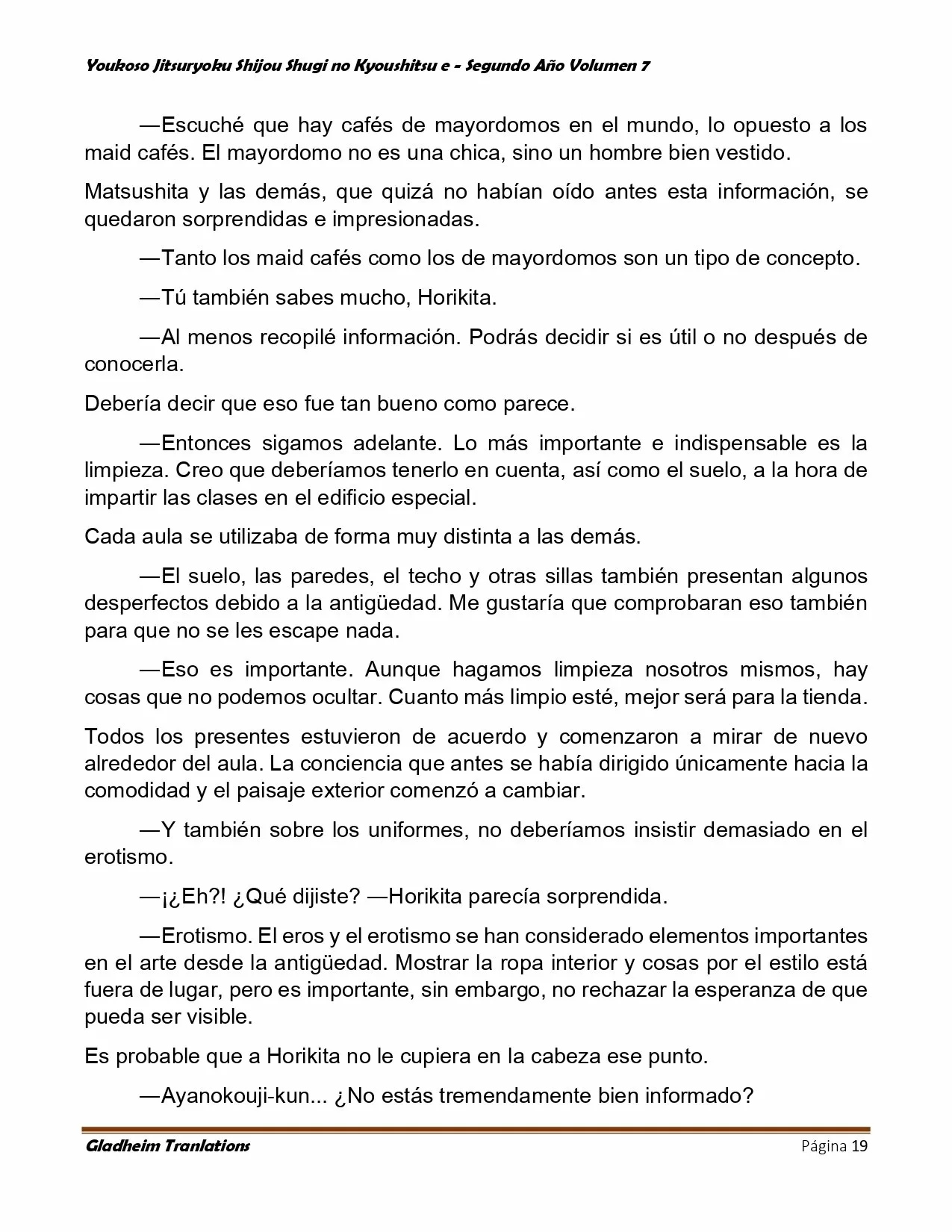 Página 19 del Manga