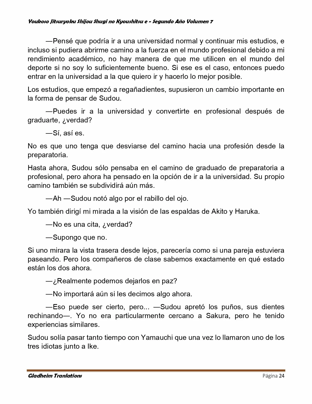 Página 24 del Manga