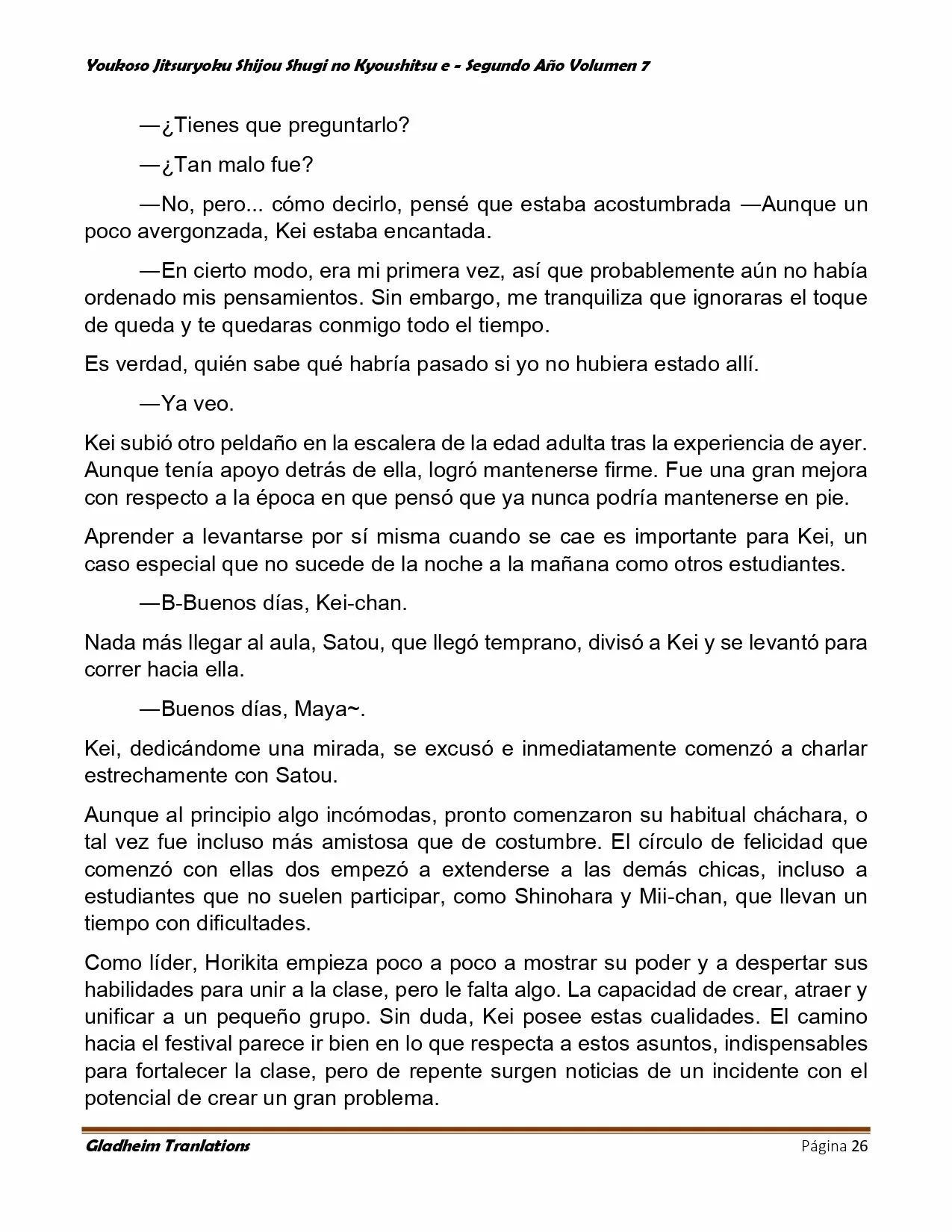 Página 26 del Manga