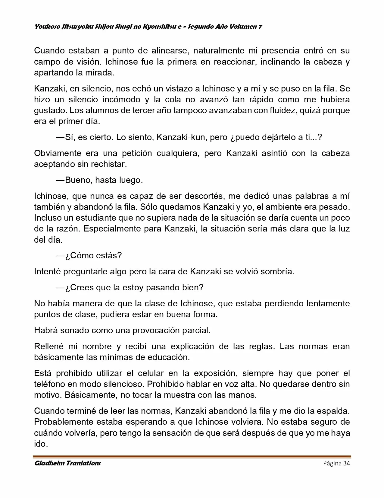 Página 34 del Manga