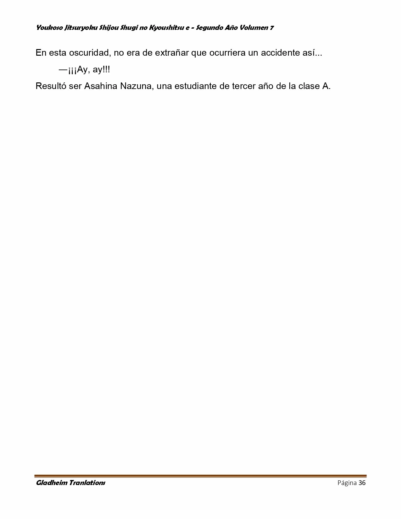 Página 36 del Manga