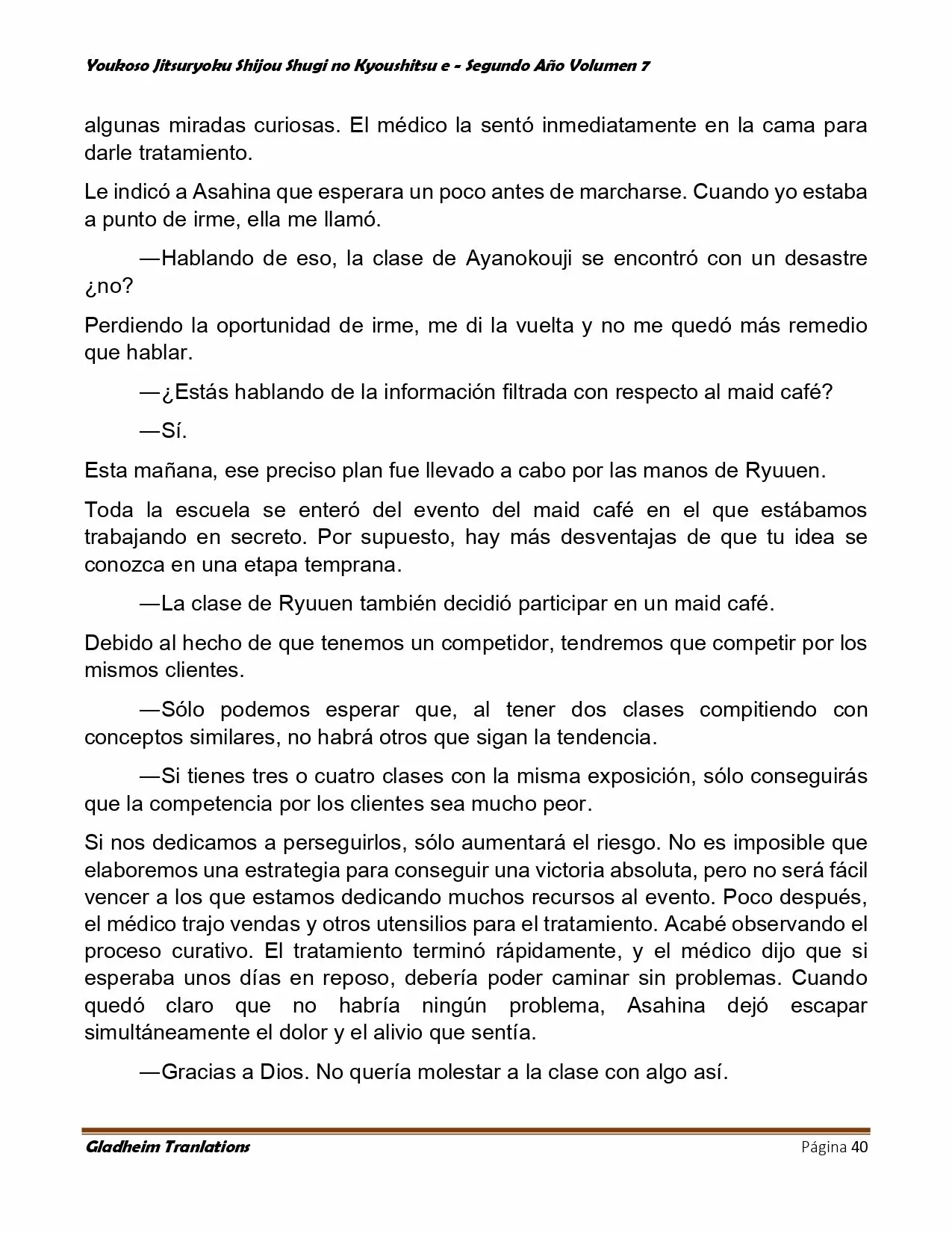 Página 40 del Manga