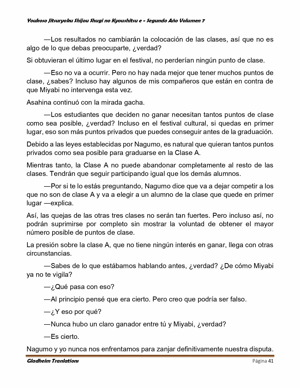 Página 41 del Manga