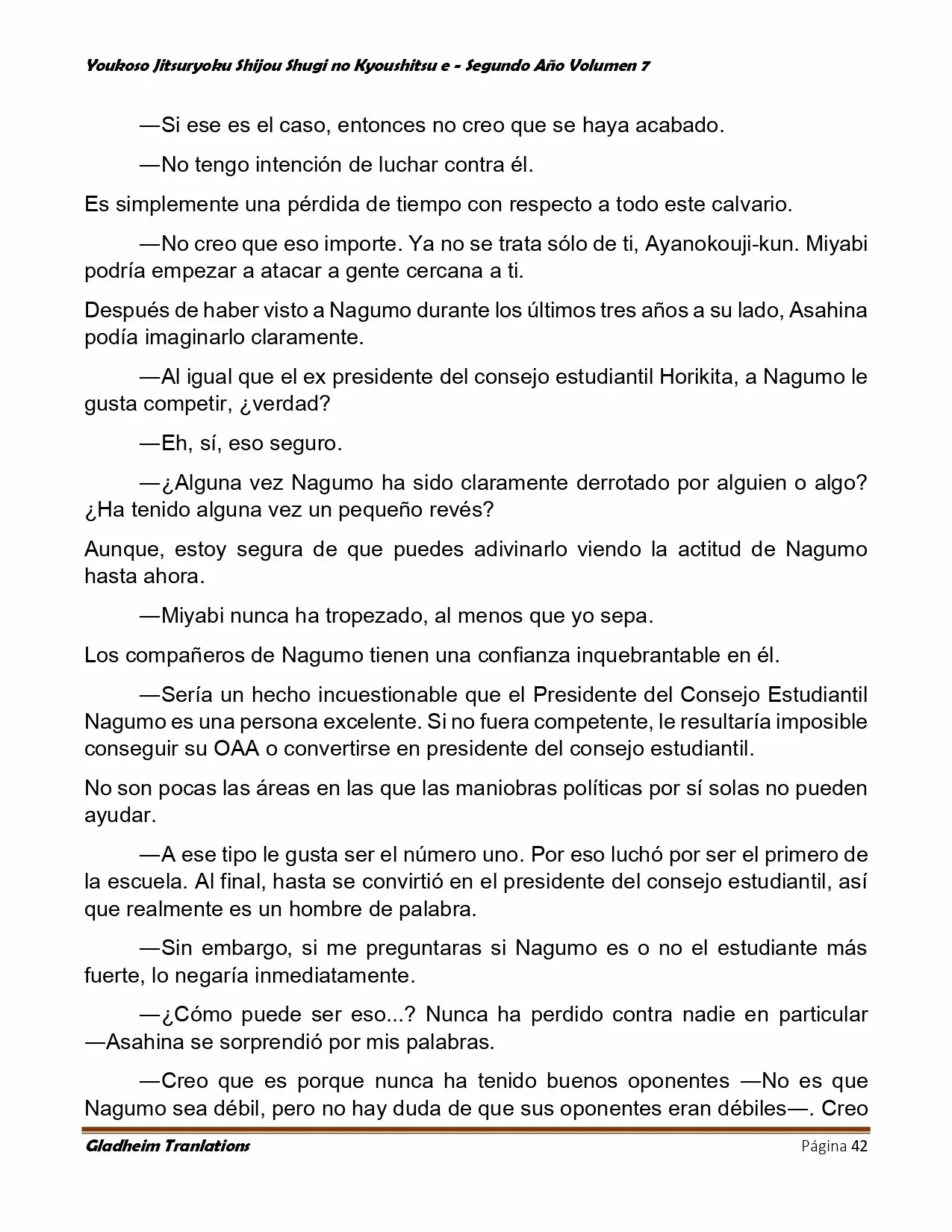 Página 42 del Manga