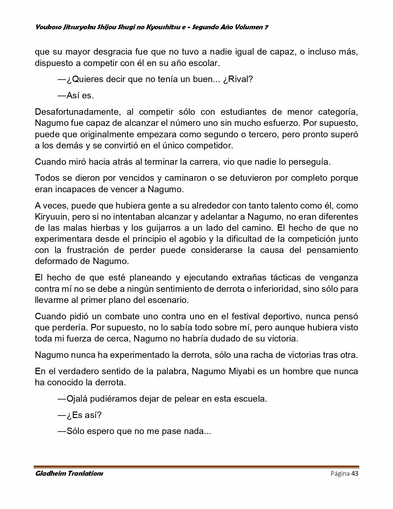 Página 43 del Manga