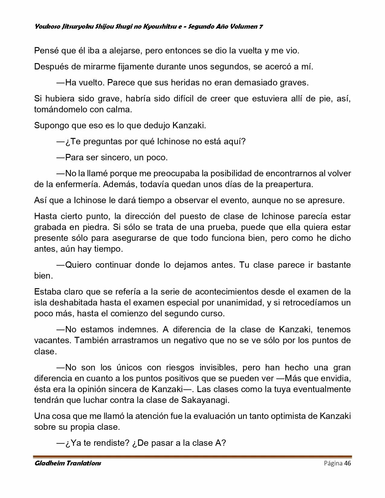 Página 46 del Manga