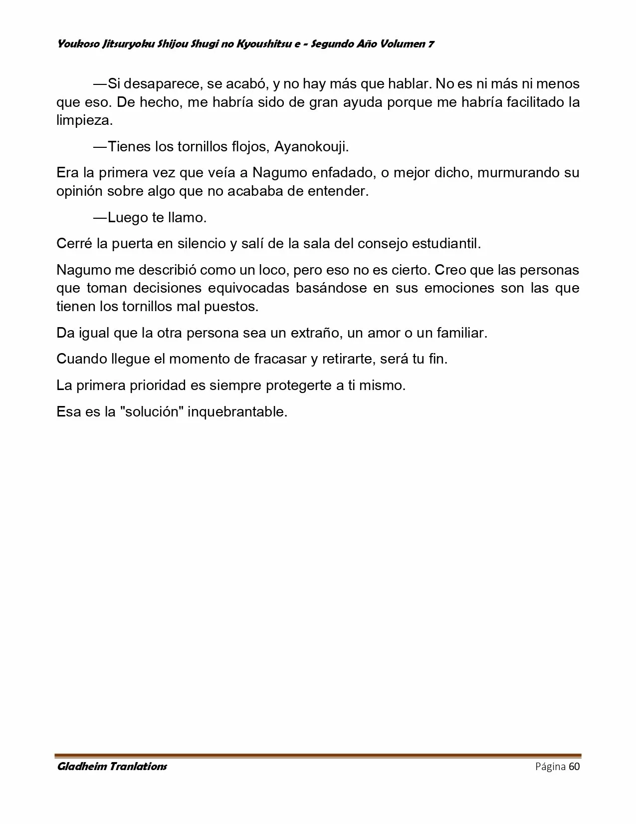 Página 60 del Manga