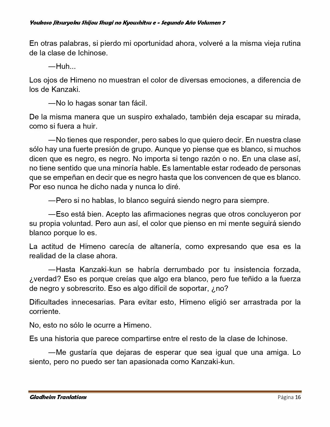 Página 16 del Manga