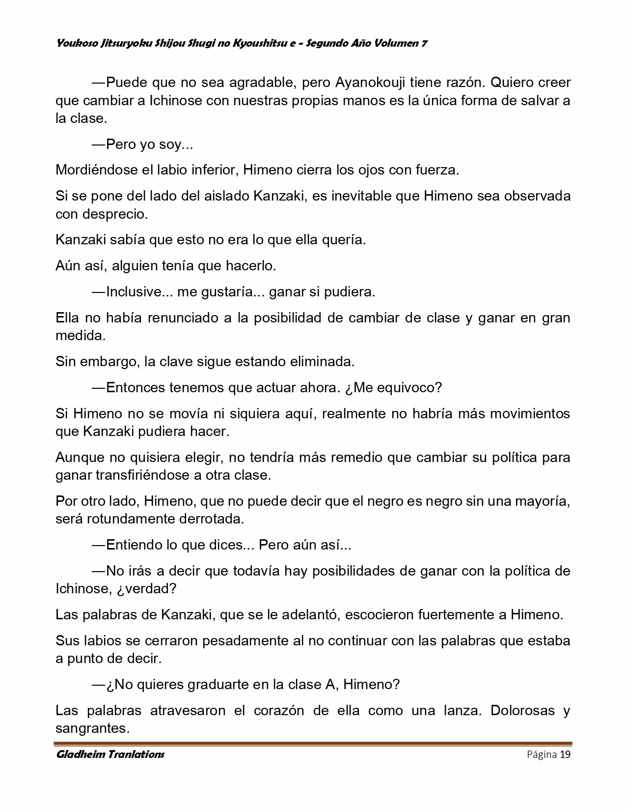 Página 19 del Manga