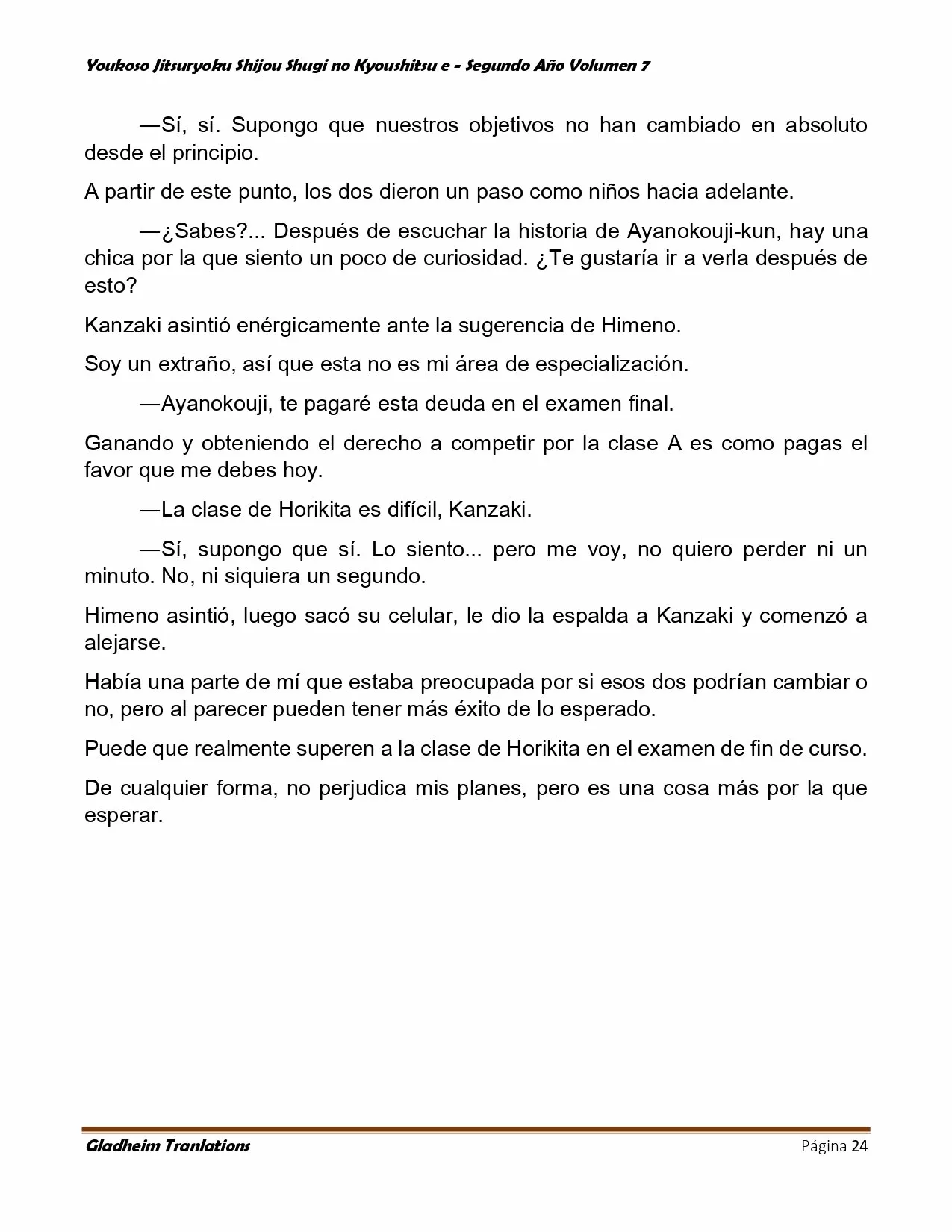 Página 24 del Manga