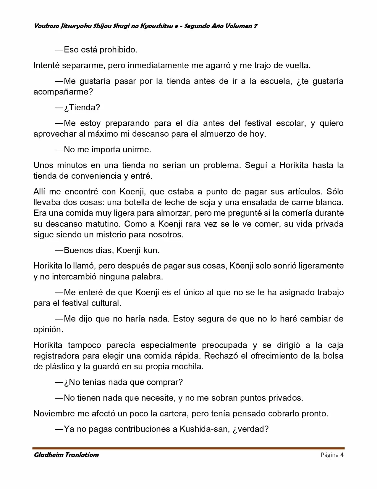 Página 4 del Manga