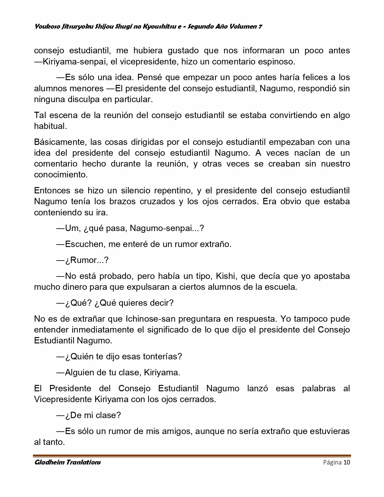 Página 10 del Manga