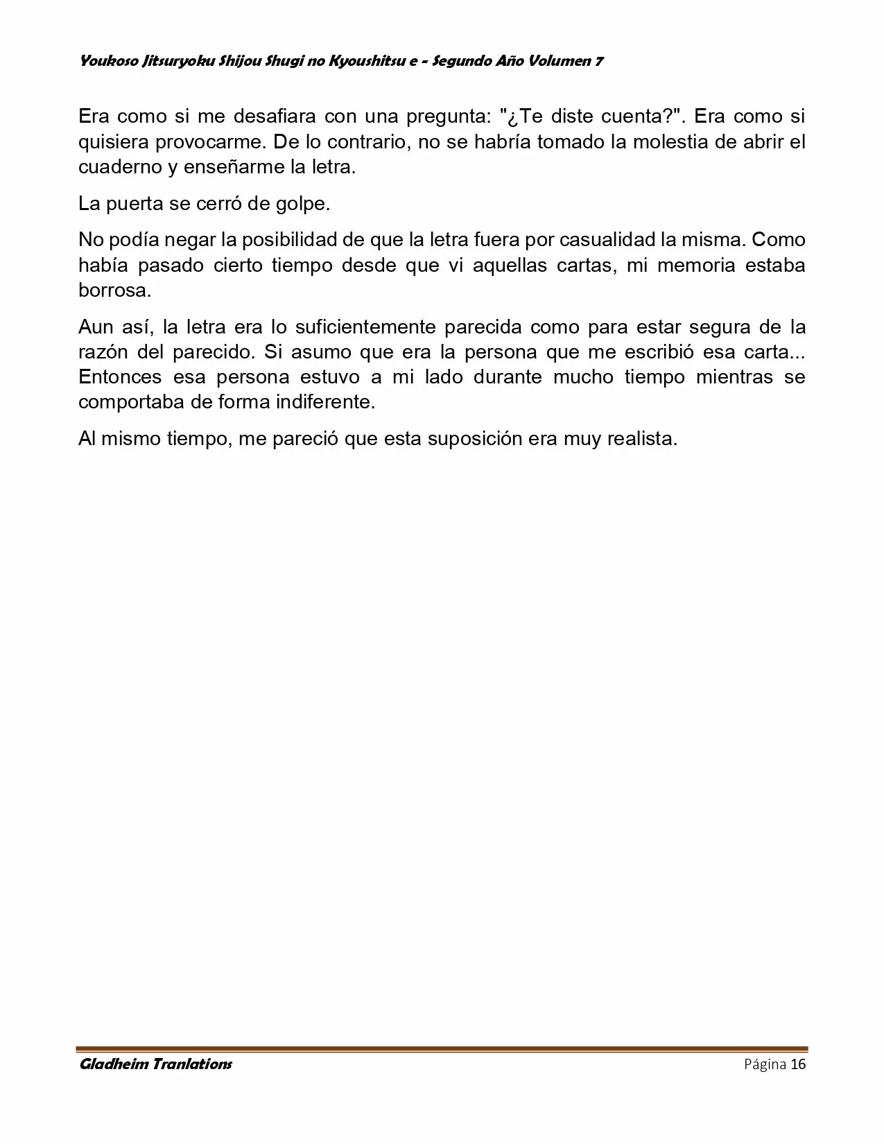 Página 16 del Manga