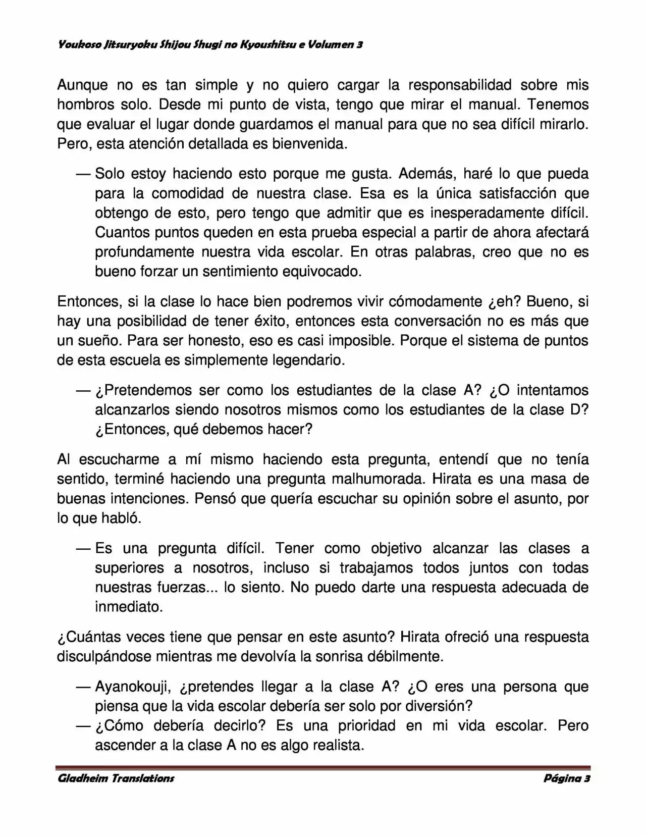 Página 3 del Manga