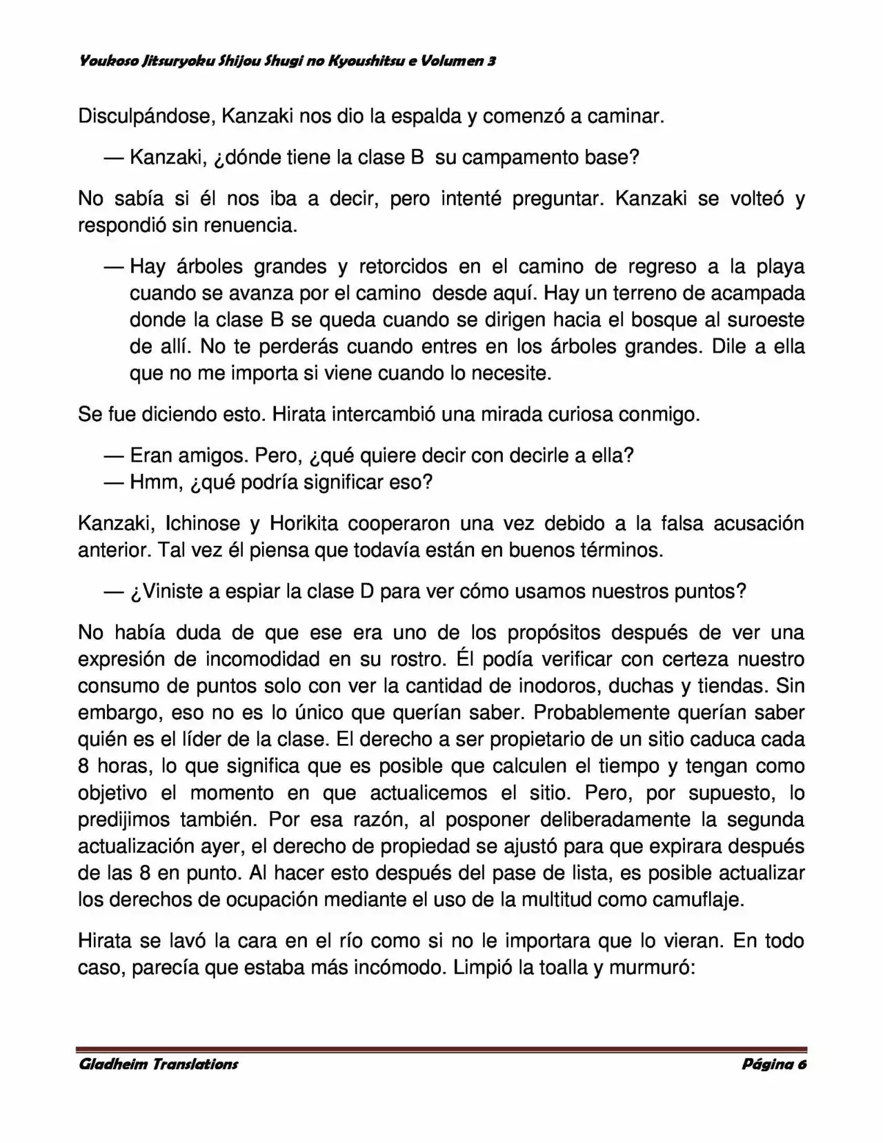 Página 6 del Manga