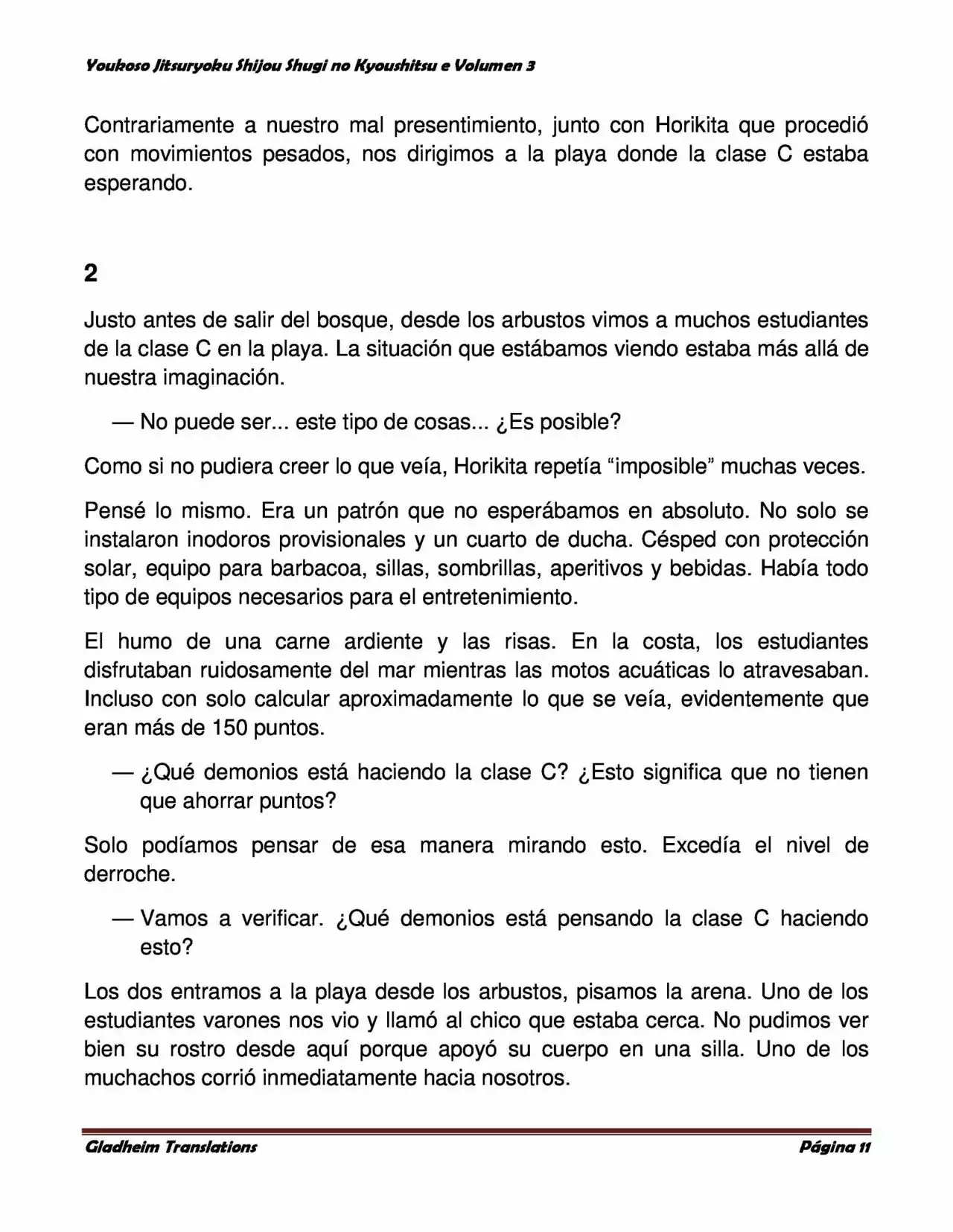 Página 11 del Manga