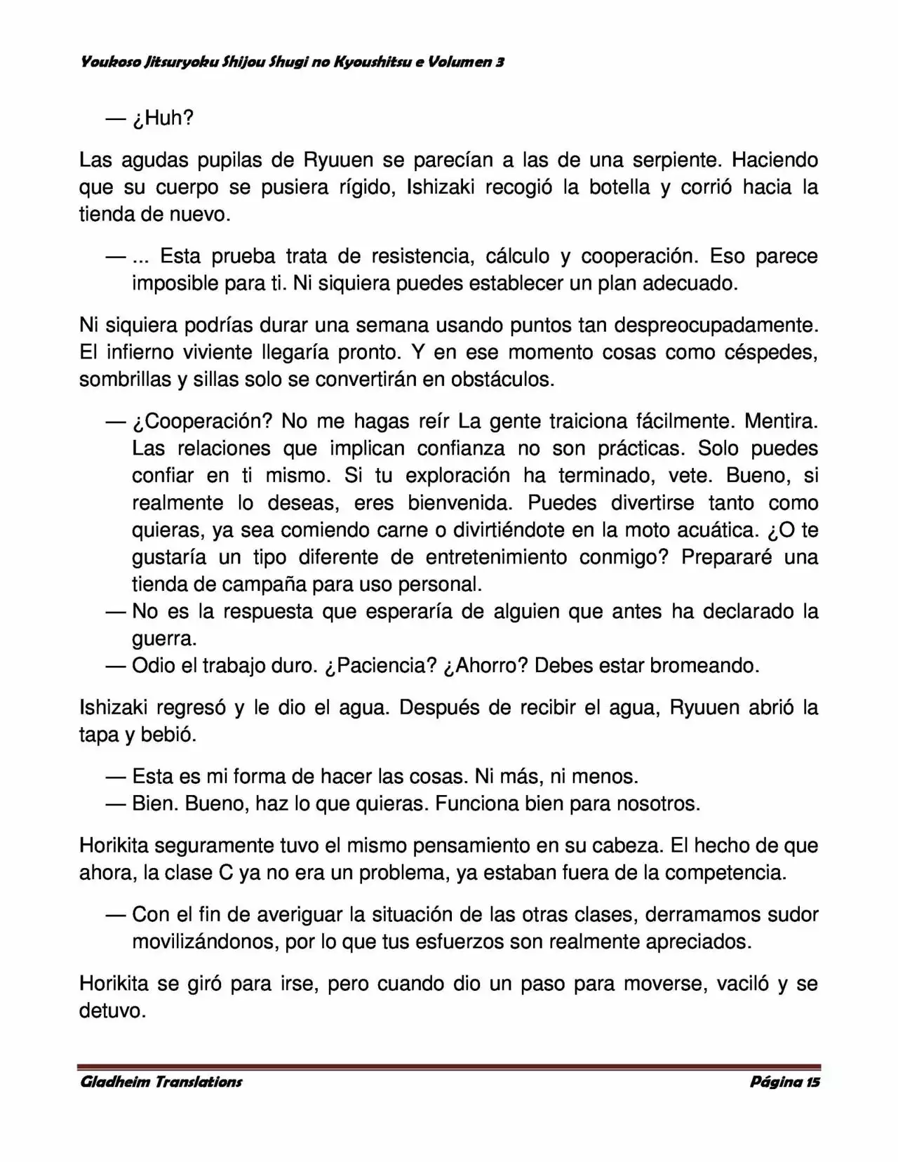 Página 15 del Manga