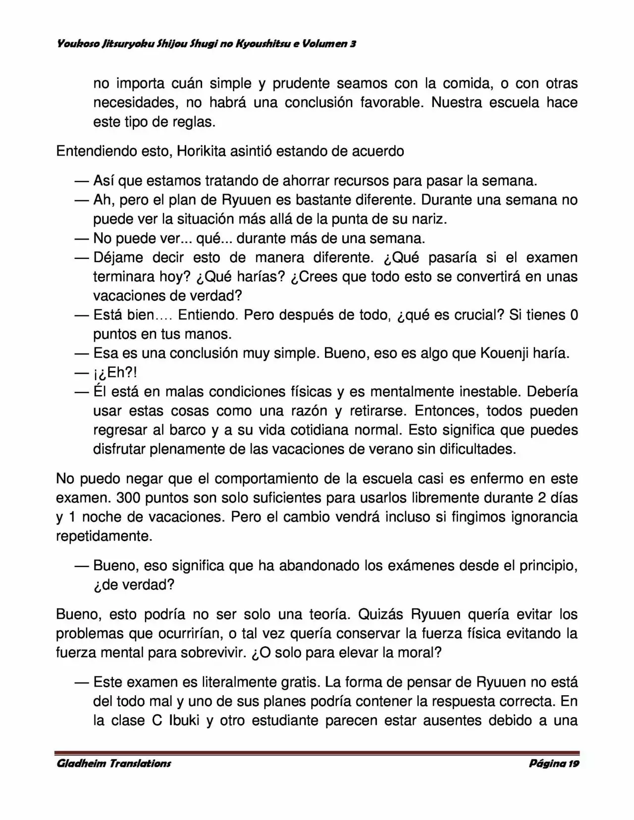 Página 19 del Manga