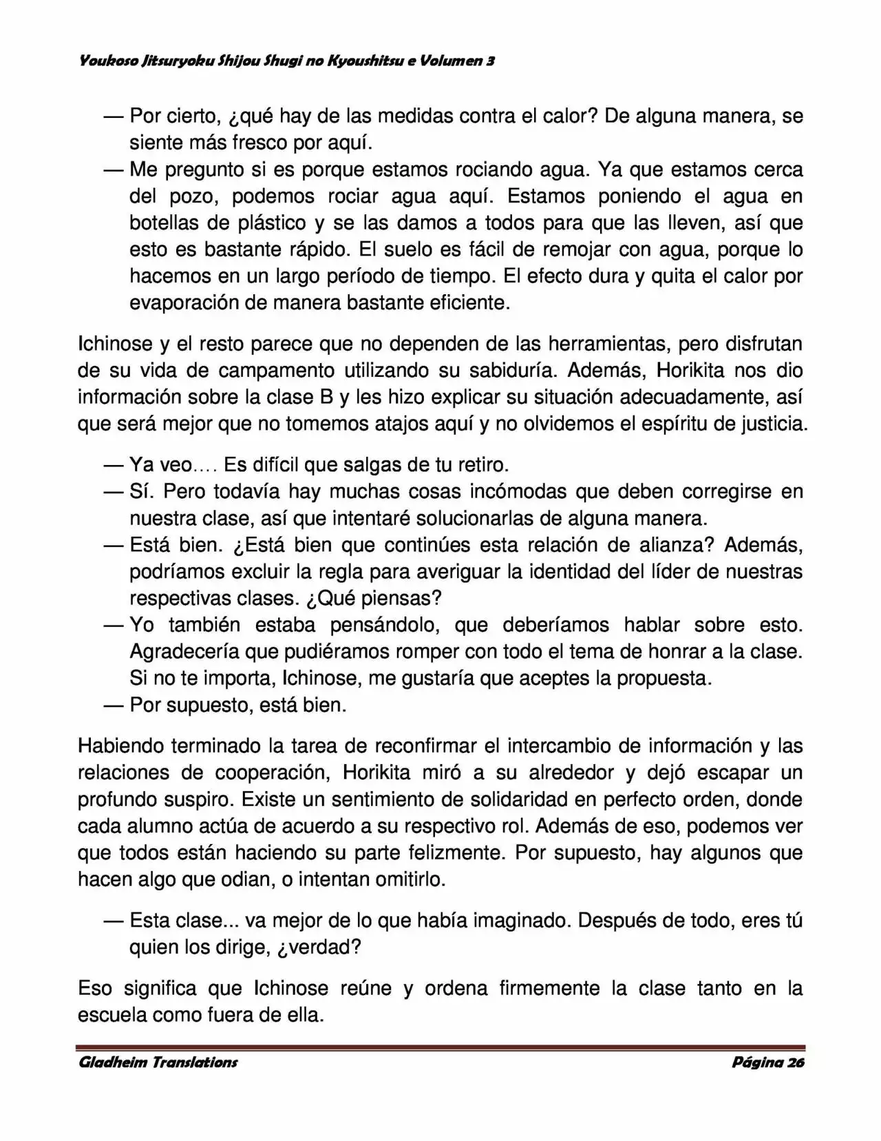 Página 26 del Manga