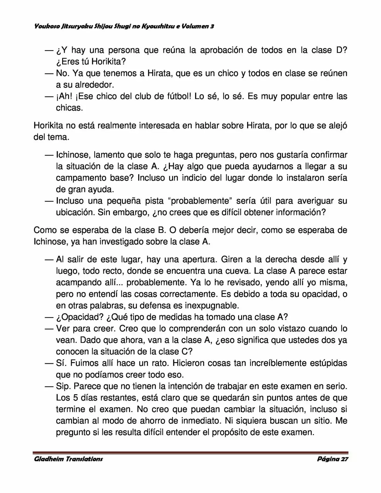 Página 27 del Manga