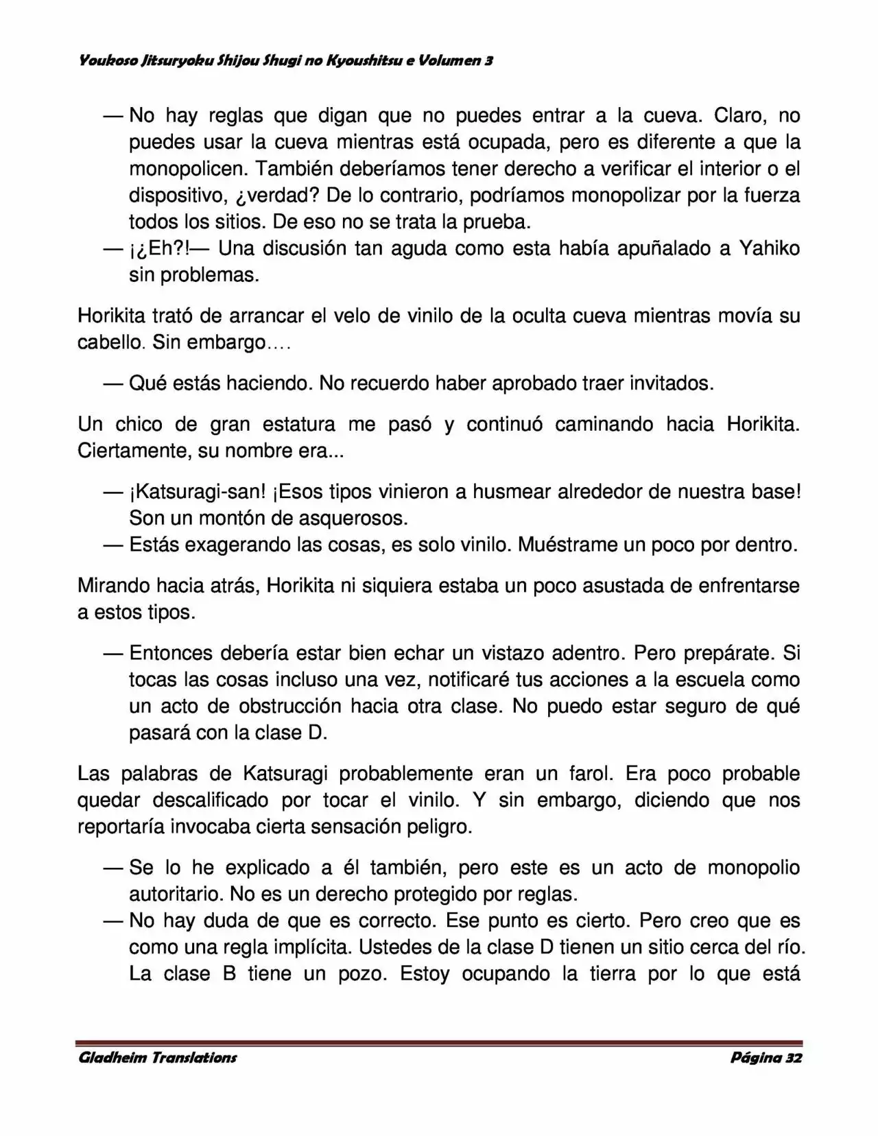 Página 32 del Manga