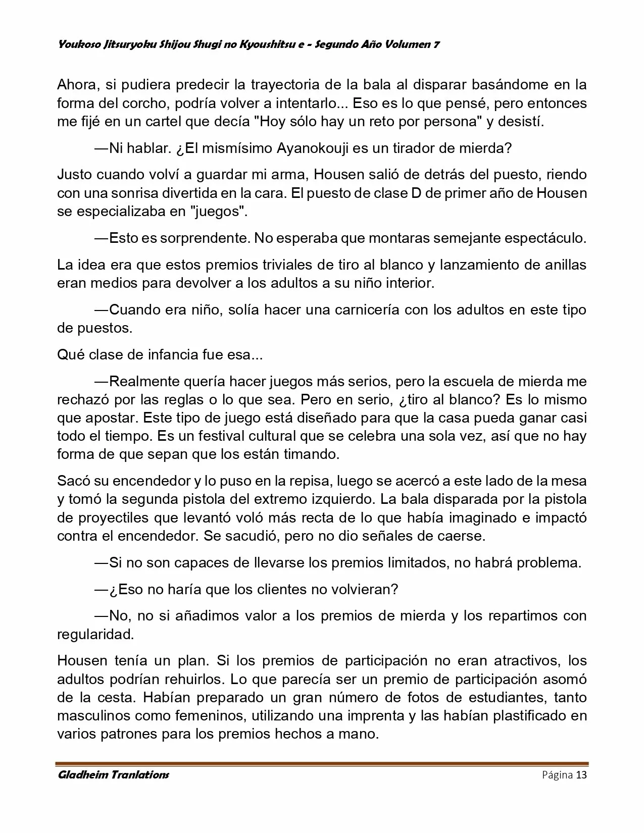 Página 13 del Manga