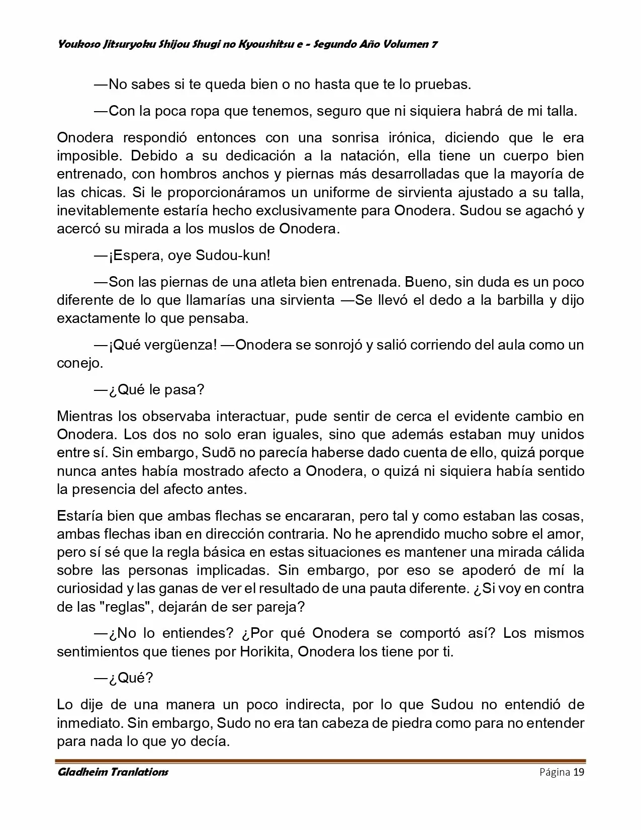 Página 19 del Manga