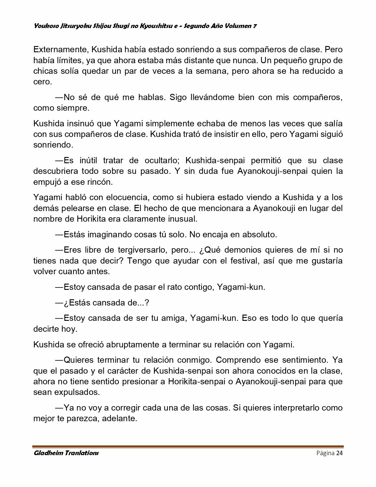 Página 24 del Manga