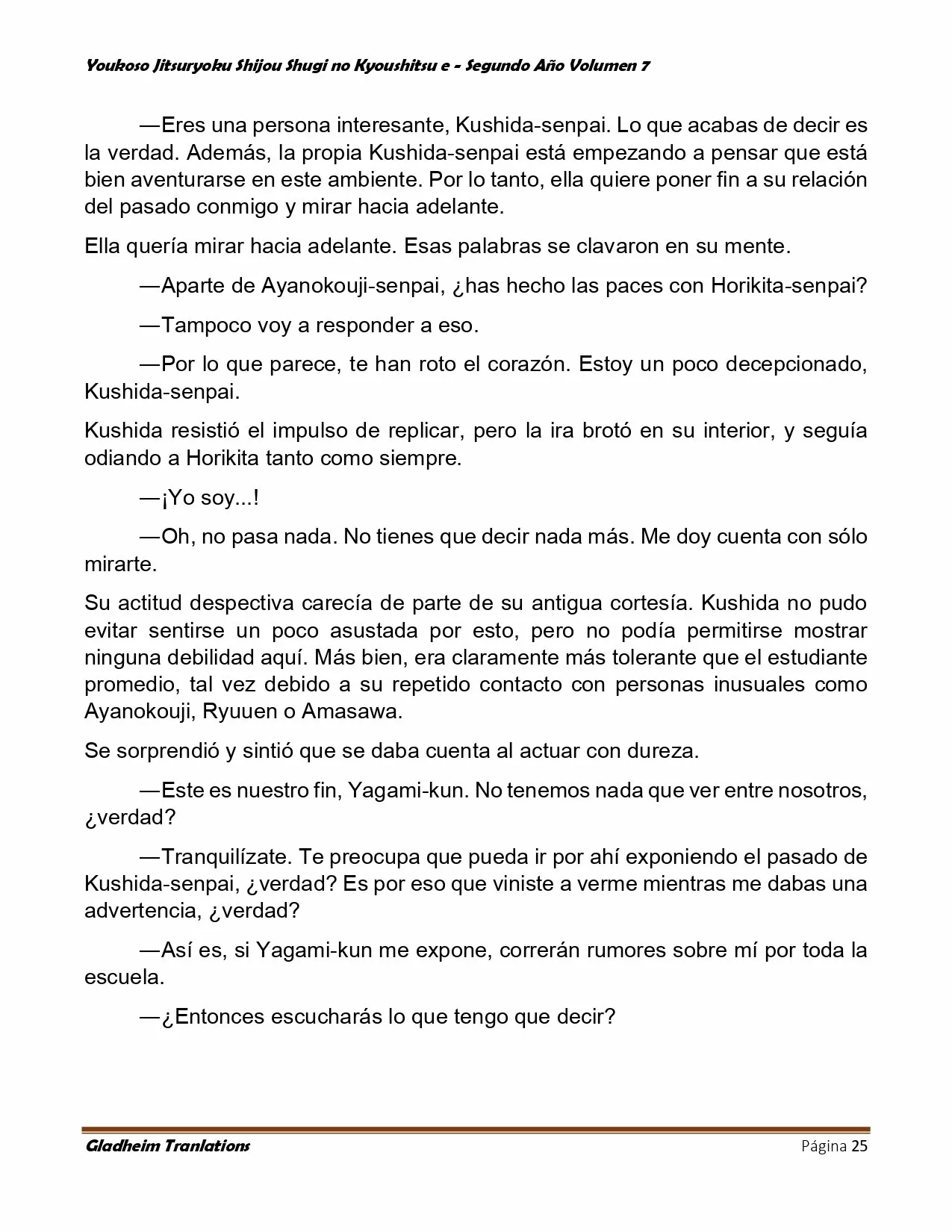 Página 25 del Manga