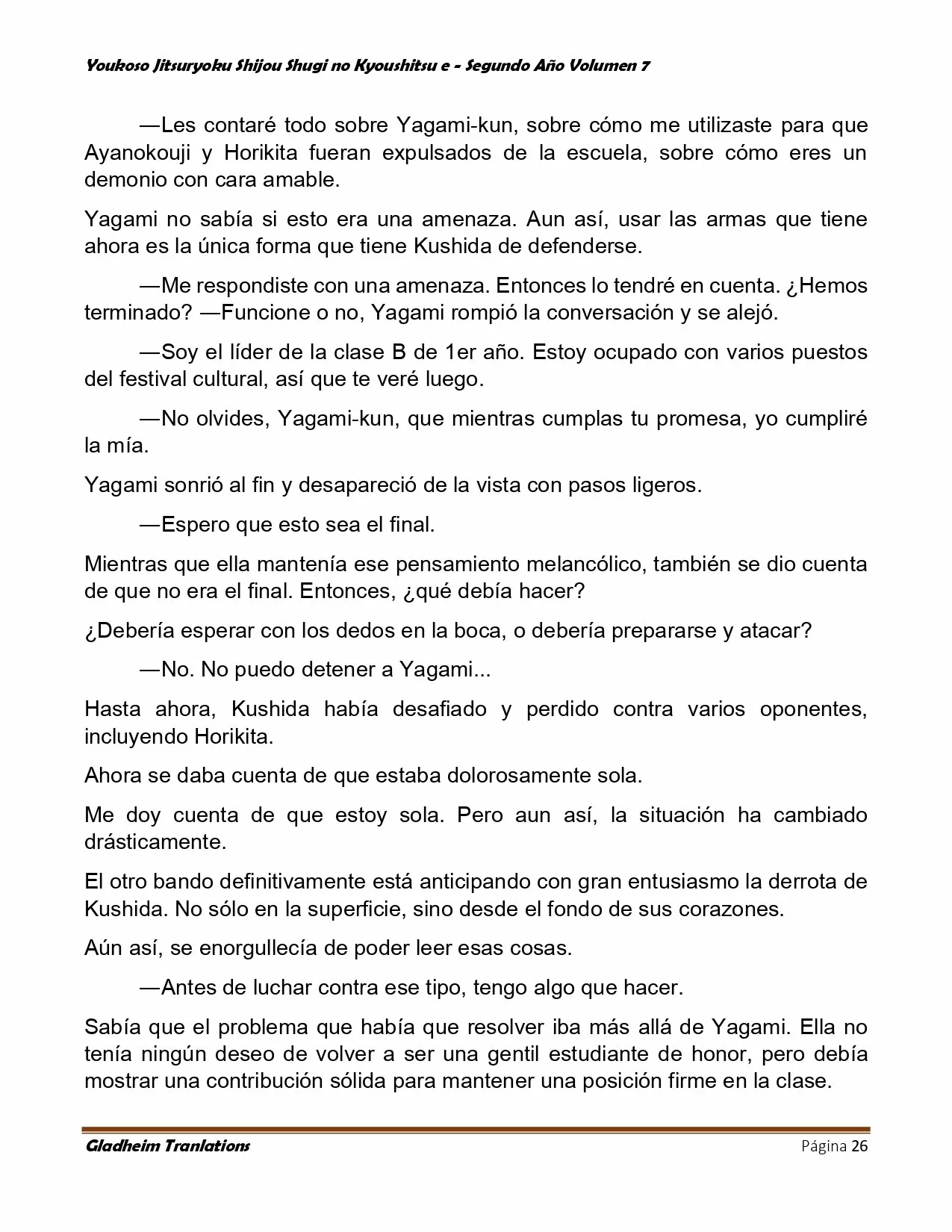 Página 26 del Manga