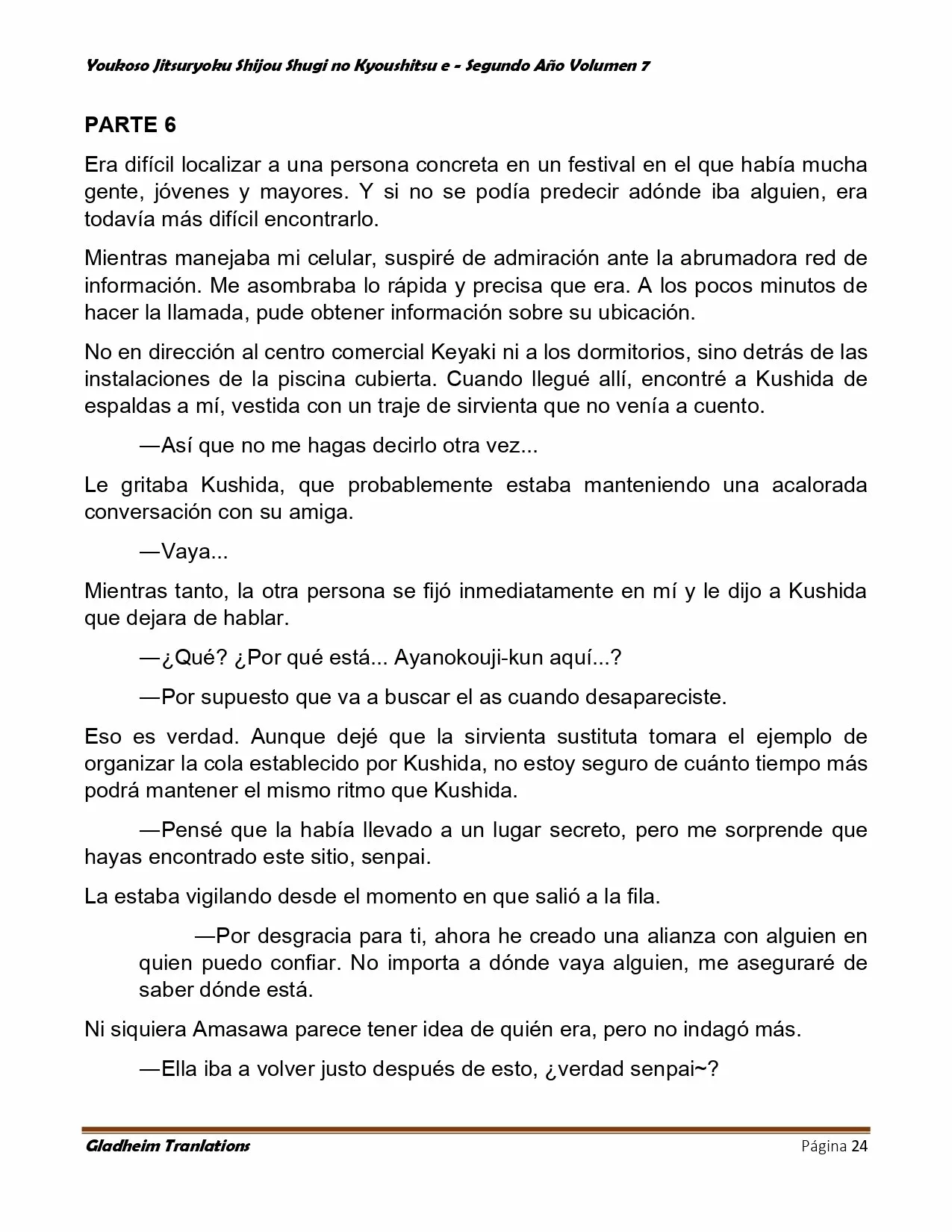 Página 24 del Manga